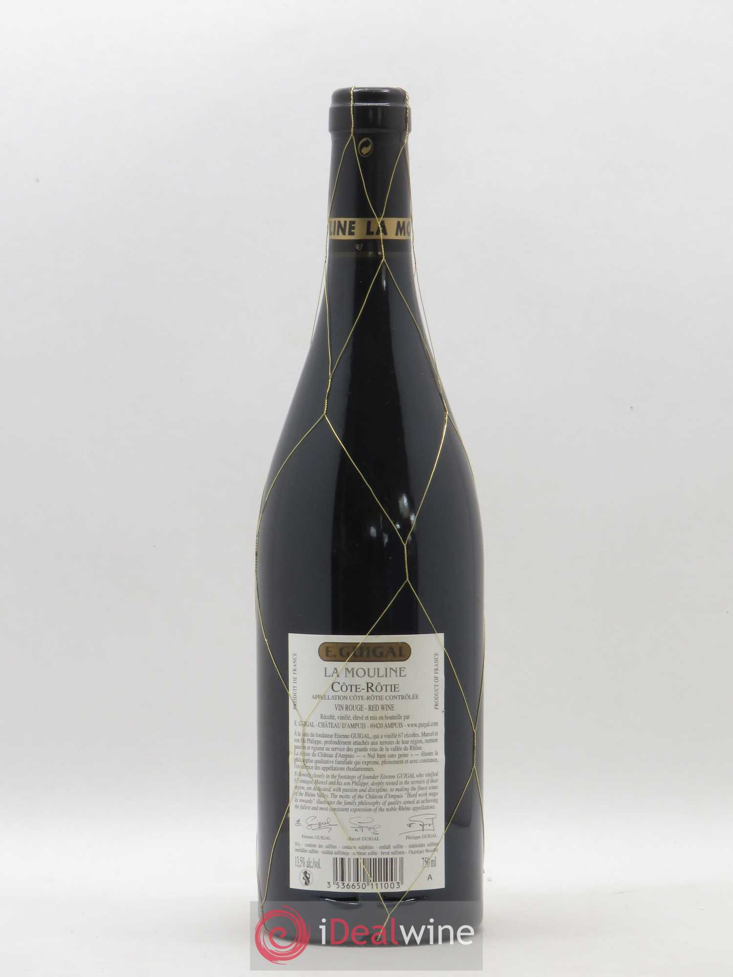 Côte-Rôtie La Mouline Guigal 2013 - Lot de 1 bouteille - 1