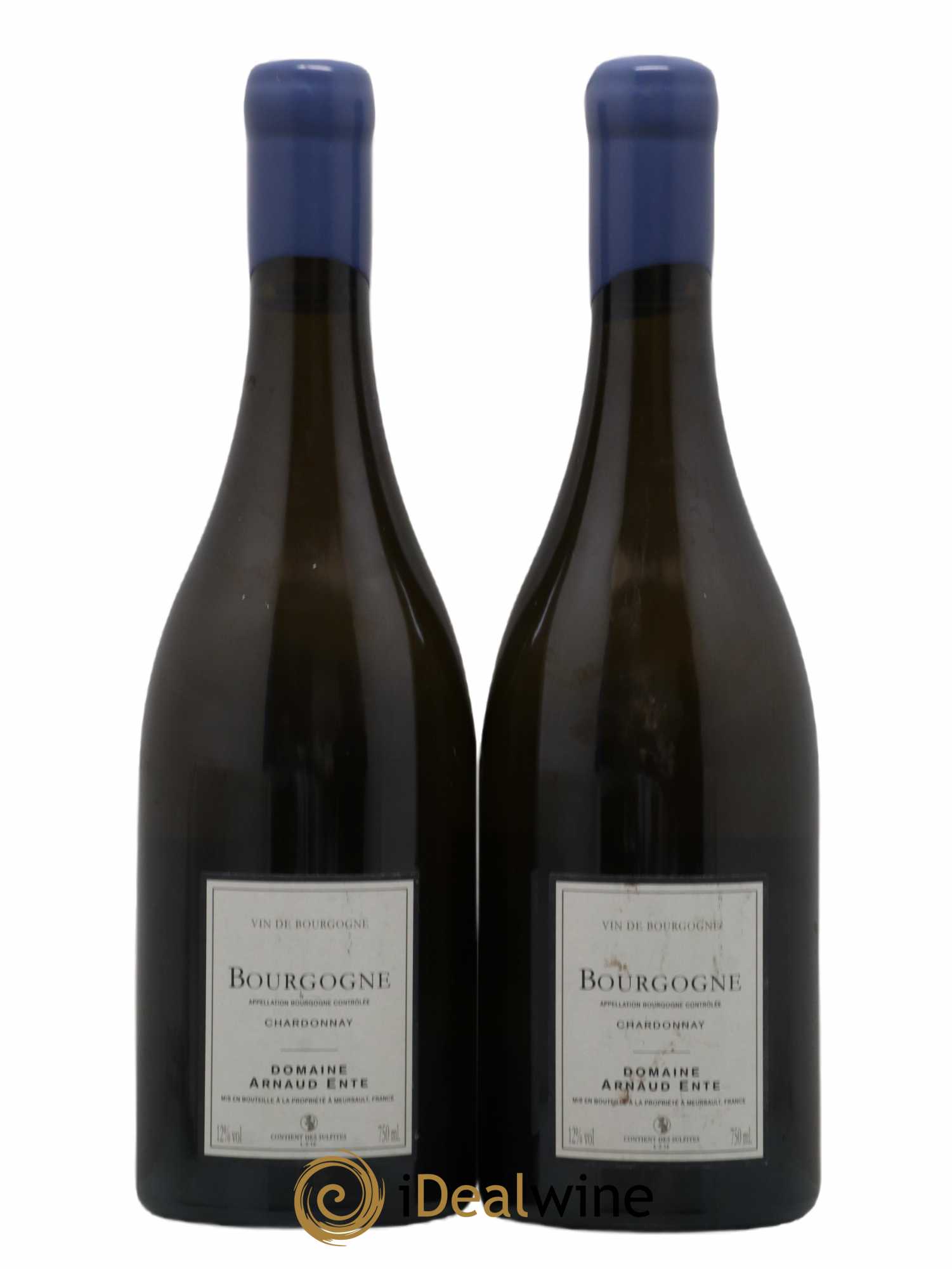Bourgogne Chardonnay Arnaud Ente 2016 - Lot of 2 bottles - 1