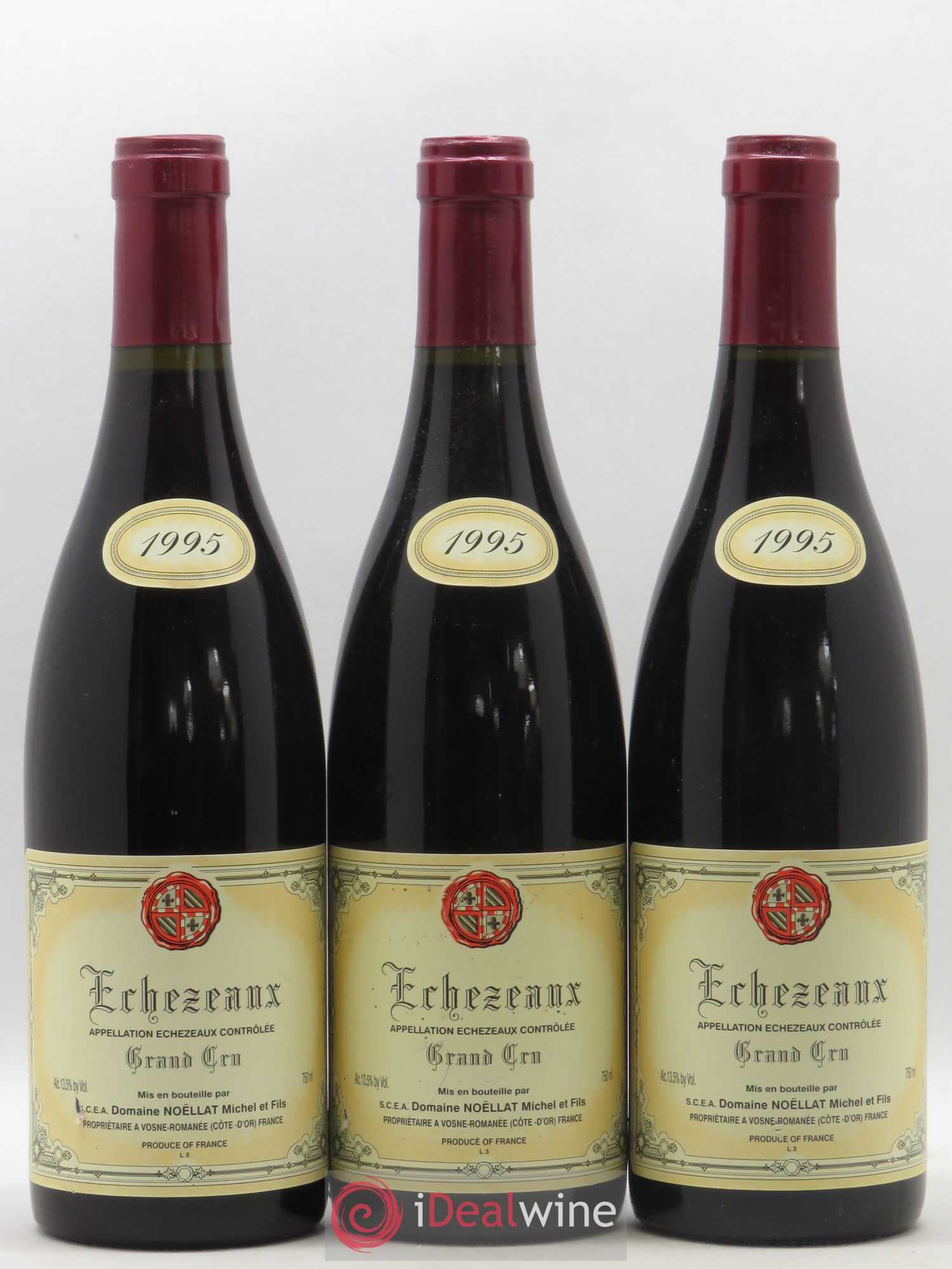 Echezeaux Grand Cru Michel Noëllat et Fils (Domaine) 1995 - Lot de 3 bouteilles - 0