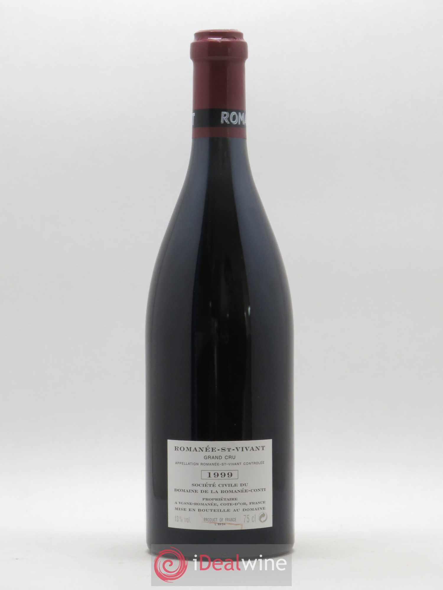 Romanée-Saint-Vivant Grand Cru Domaine de la Romanée-Conti 1999 - Lot de 1 bouteille - 1