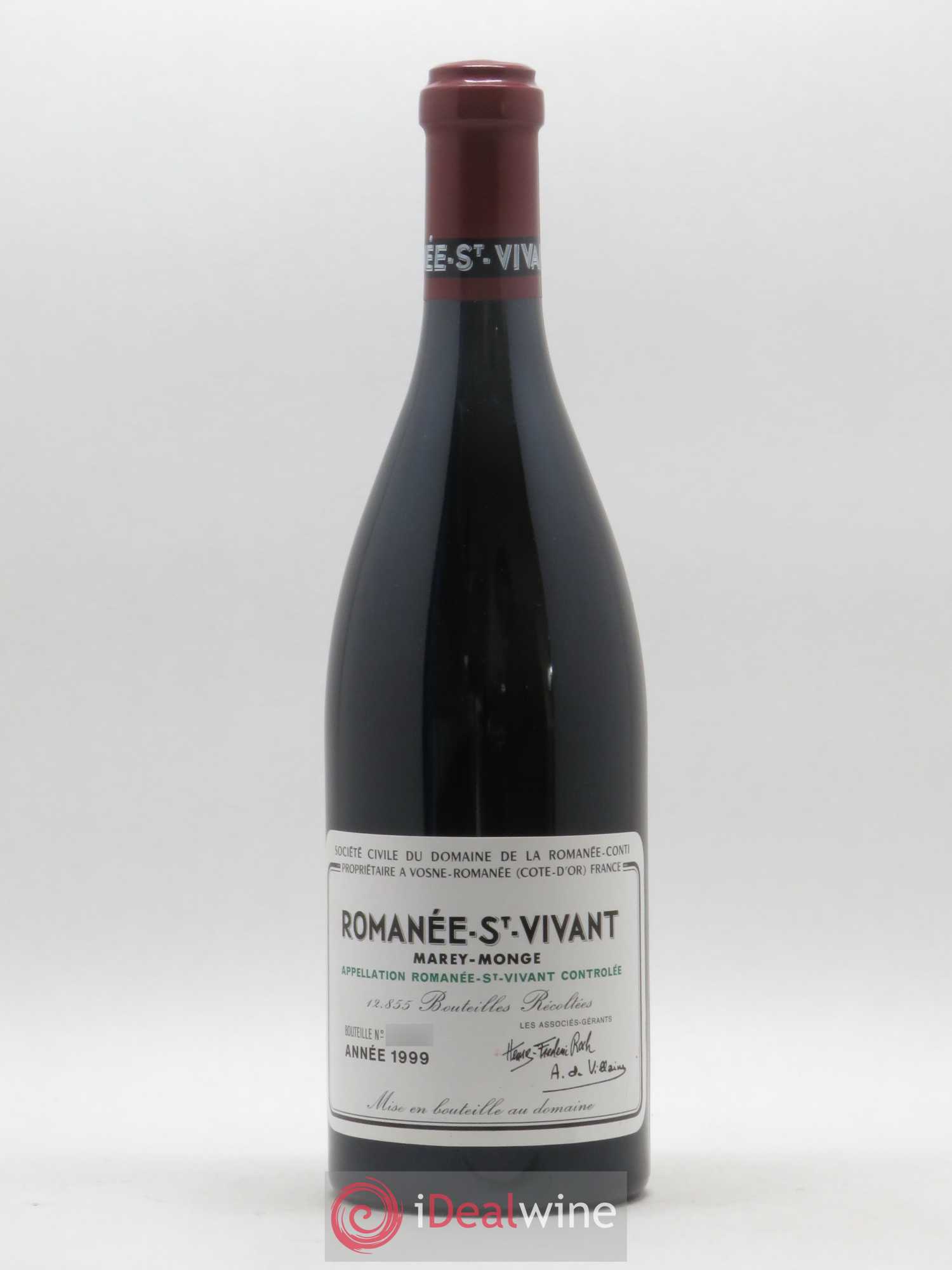 Romanée-Saint-Vivant Grand Cru Domaine de la Romanée-Conti 1999 - Lot de 1 bouteille - 0