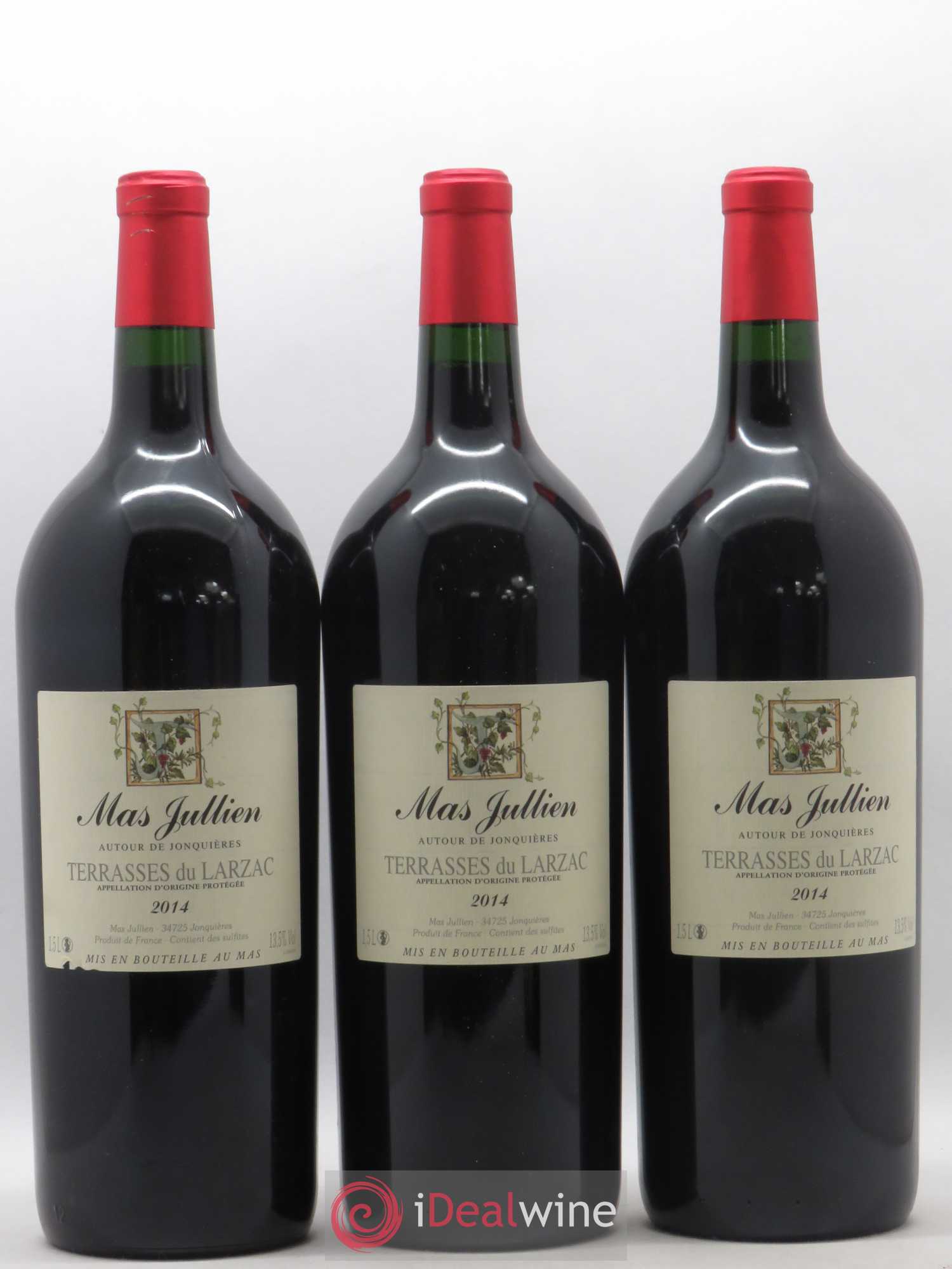 Terrasses du Larzac Mas Jullien Olivier Jullien 2014 - Lot de 3 magnums - 0