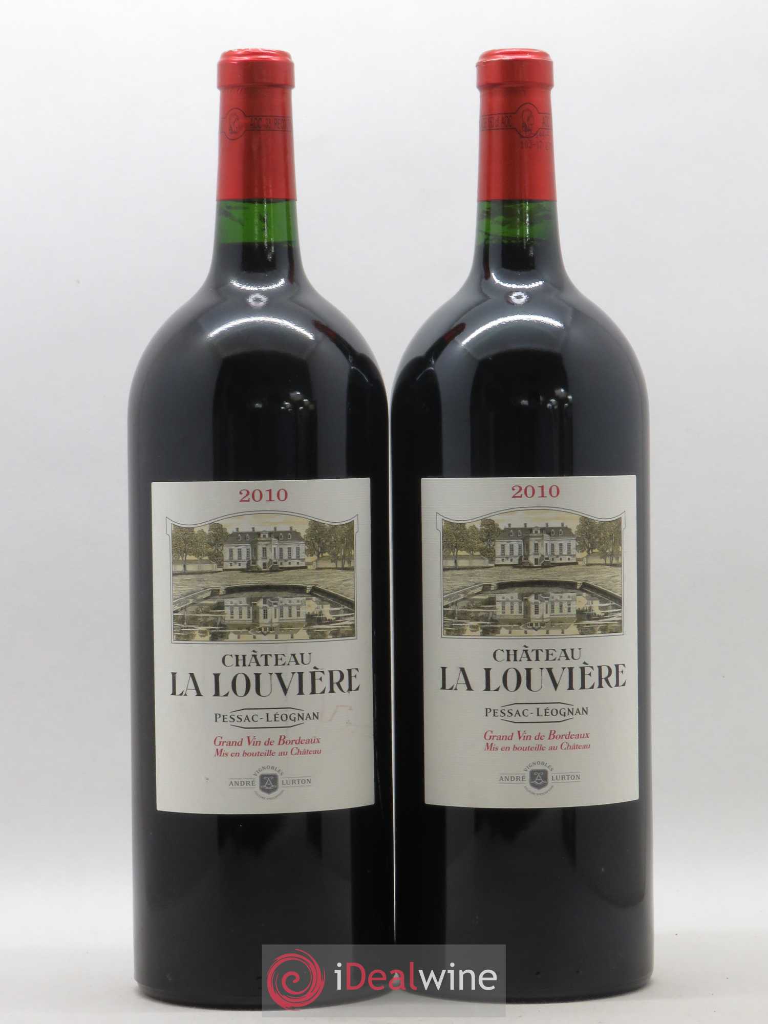 Château la Louvière 2010 - Lot de 2 magnums - 0