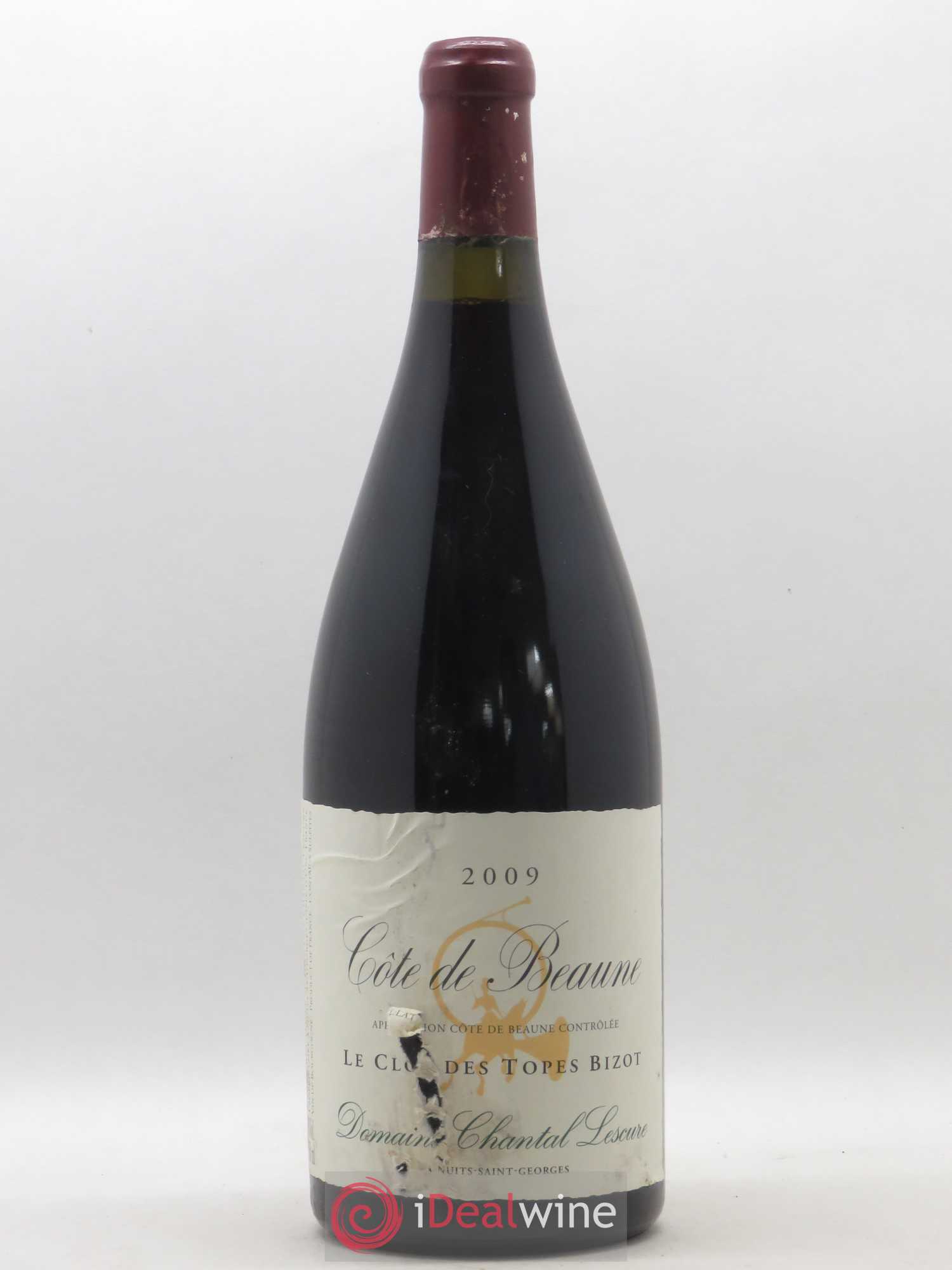 Côte de Beaune Le Clos des Topes Bizot Chantal Lescure 2009 - Lot de 1 magnum - 0