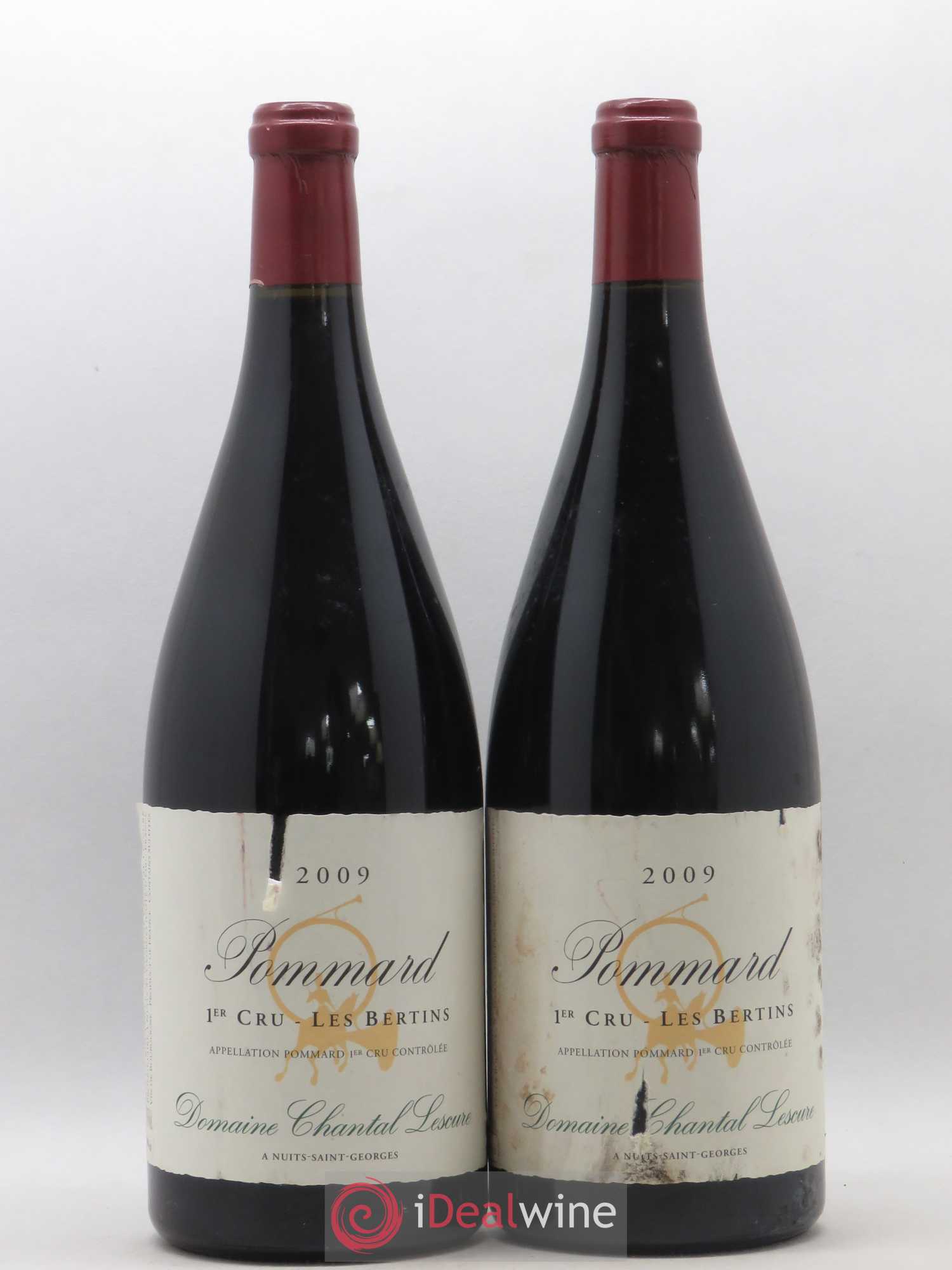 Pommard 1er Cru Les Bertins Chantal Lescure 2009 - Lot de 2 magnums - 0