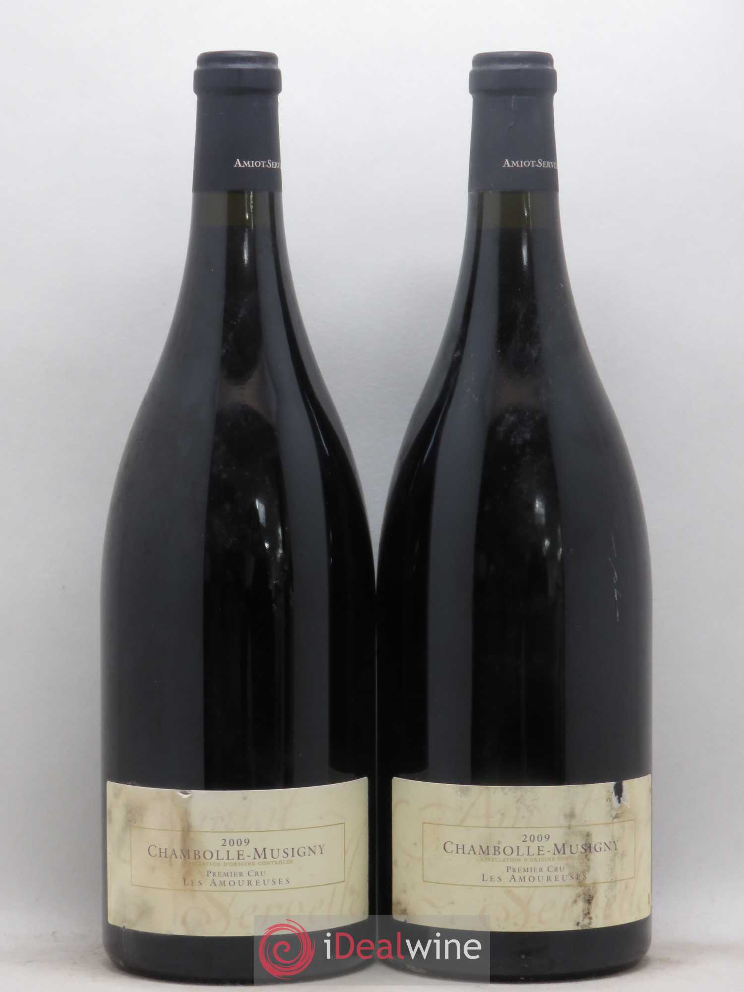 Chambolle-Musigny 1er Cru Les Amoureuses Amiot-Servelle 2009 - Lot de 2 magnums - 0