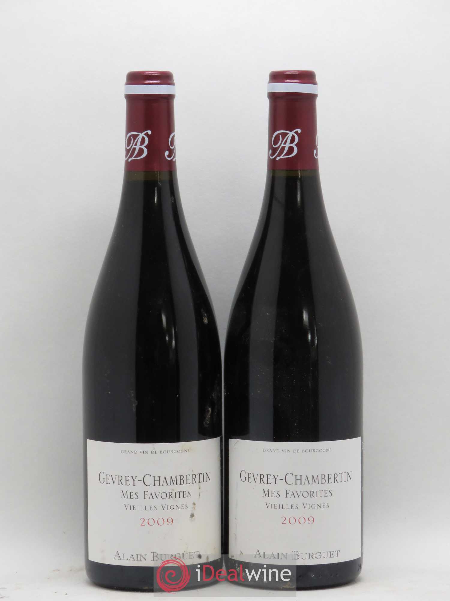 Gevrey-Chambertin Mes Favorites Vieilles vignes Domaine Alain Burguet 2009 - Posten von 2 Flaschen - 0