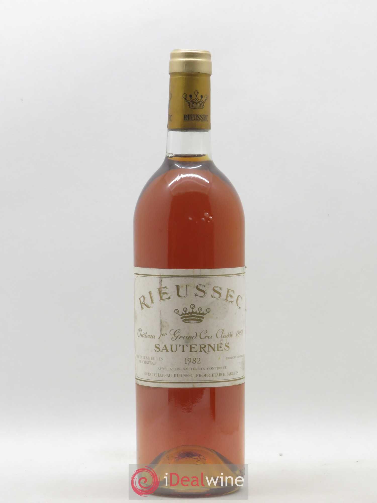 Château Rieussec 1er Grand Cru Classé 1982 - Posten von 1 Flasche - 0