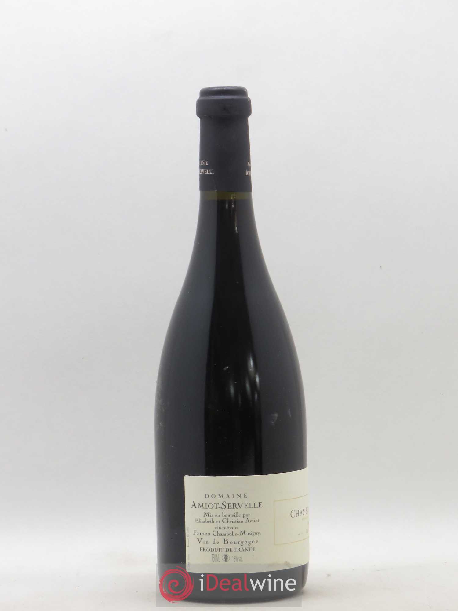 Chambolle-Musigny 1er Cru Les Amoureuses Amiot-Servelle 2007 - Lot de 1 bouteille - 1