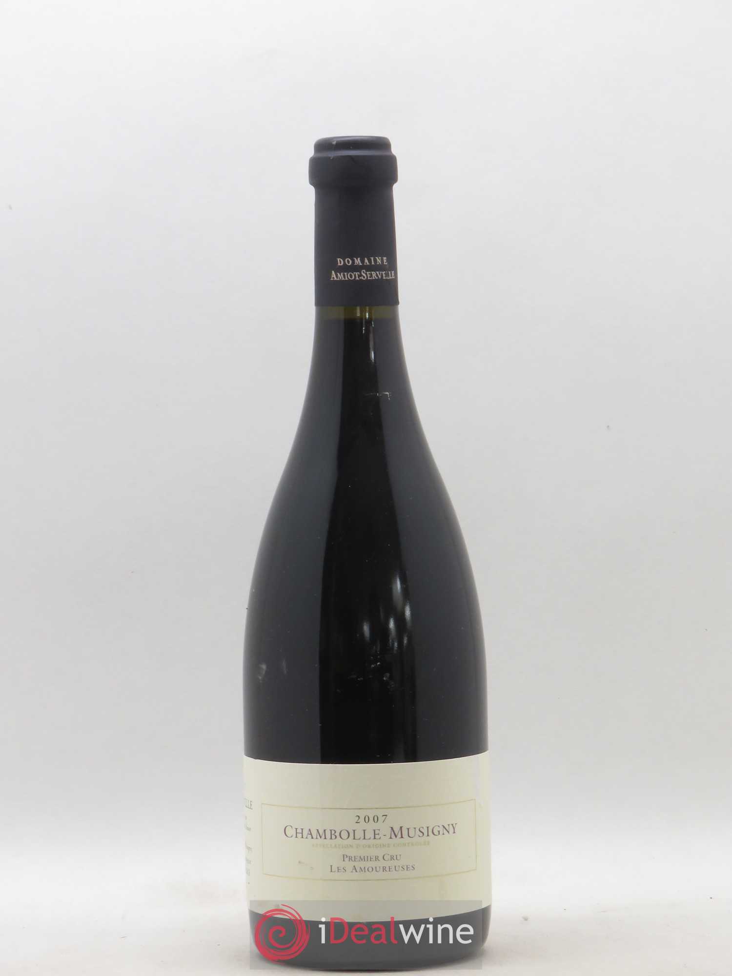 Chambolle-Musigny 1er Cru Les Amoureuses Amiot-Servelle 2007 - Lot de 1 bouteille - 0