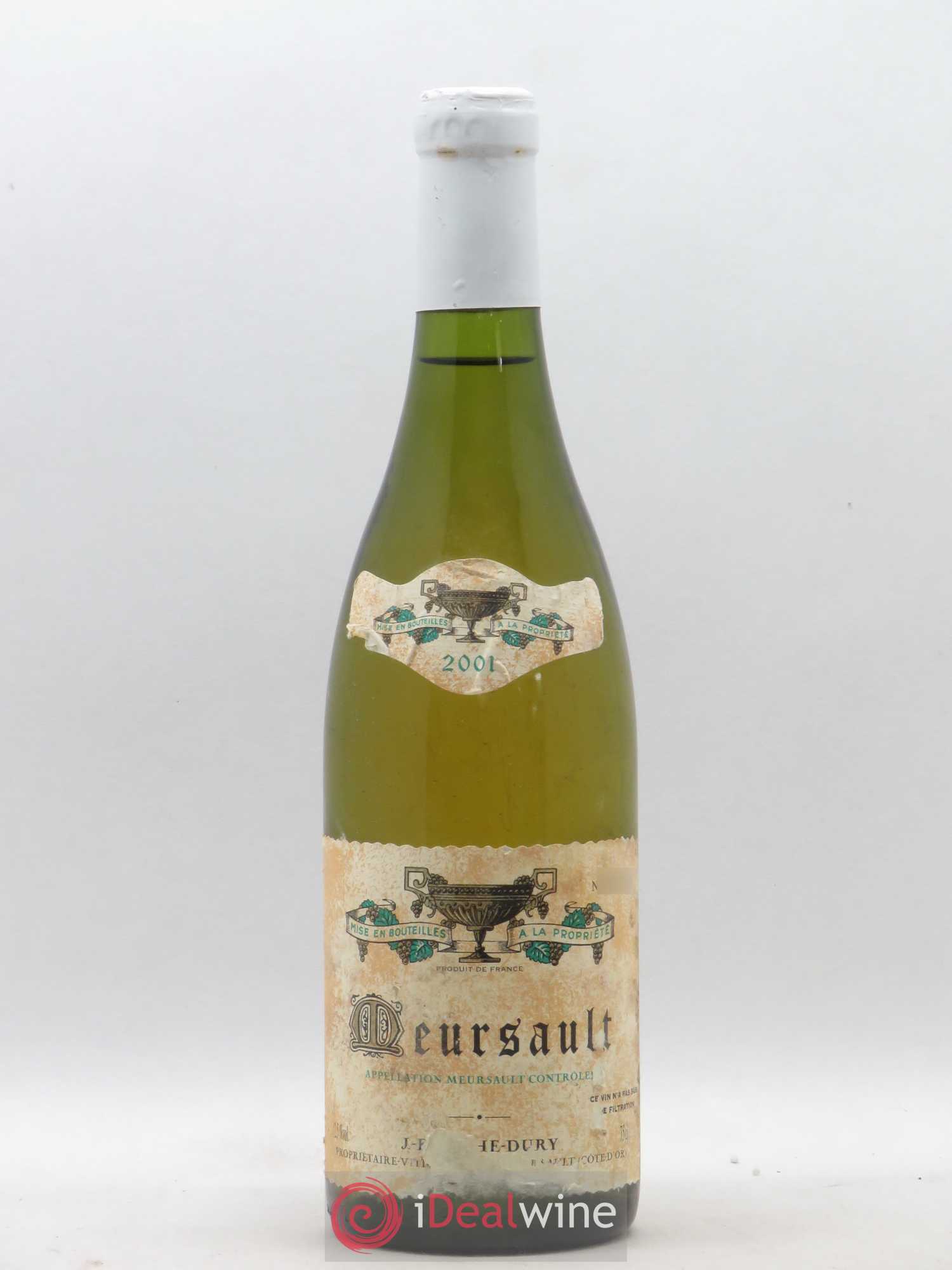 Meursault Coche Dury (Domaine) 2001 - Lot de 1 bouteille - 0