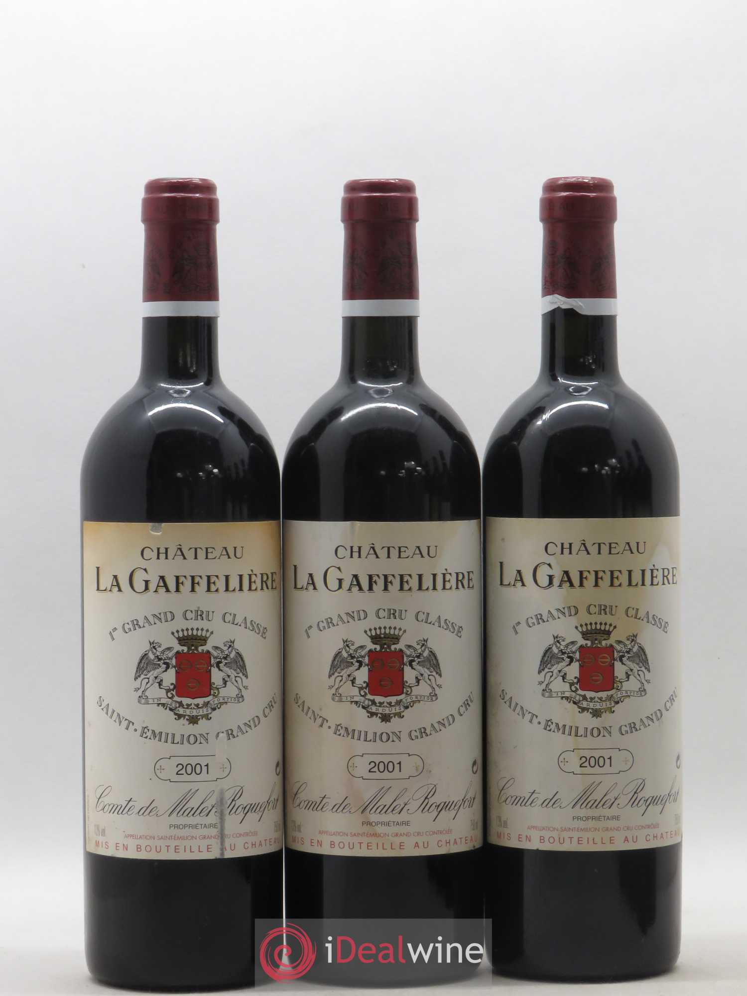 Château la Gaffelière 1er Grand Cru Classé B 2001 - Lot de 6 bouteilles - 2