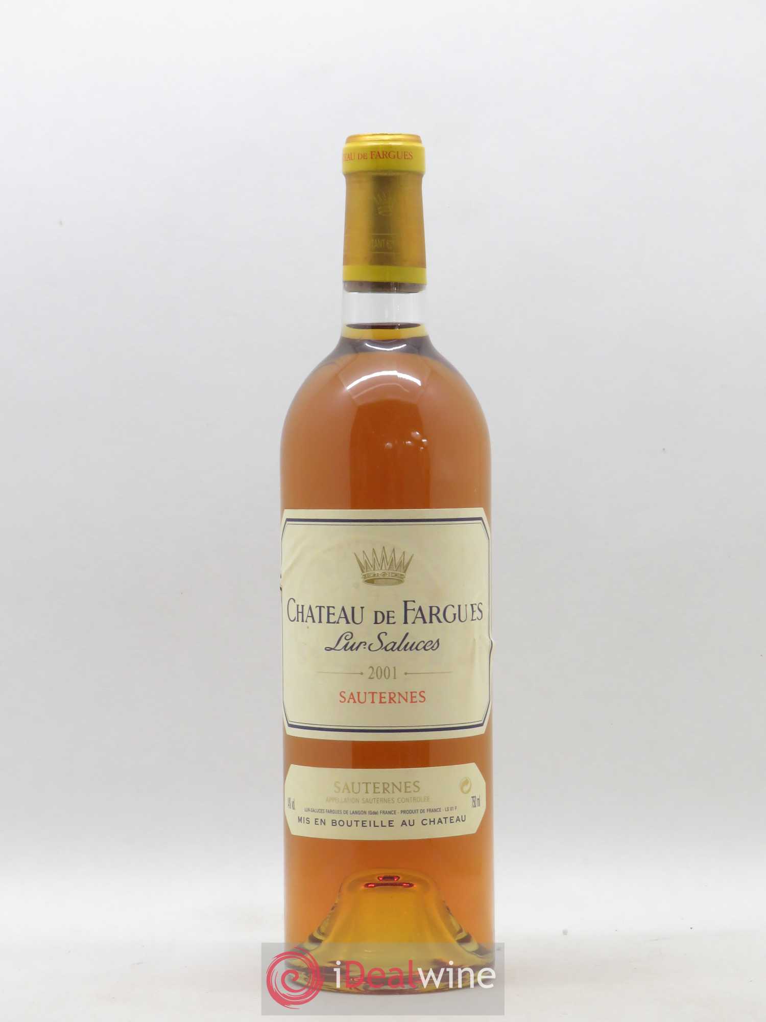 Château de Fargues 2001 - Lotto di 1 bottiglia - 0