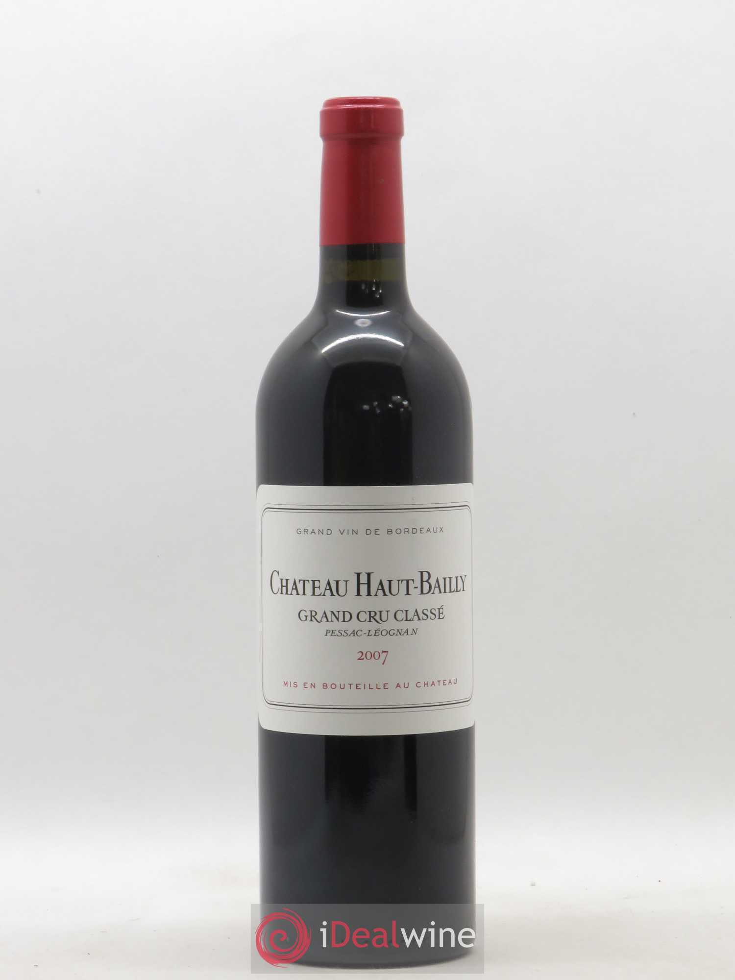 Château Haut-Bailly Cru Classé de Graves 2007 - Lot de 1 bouteille - 0