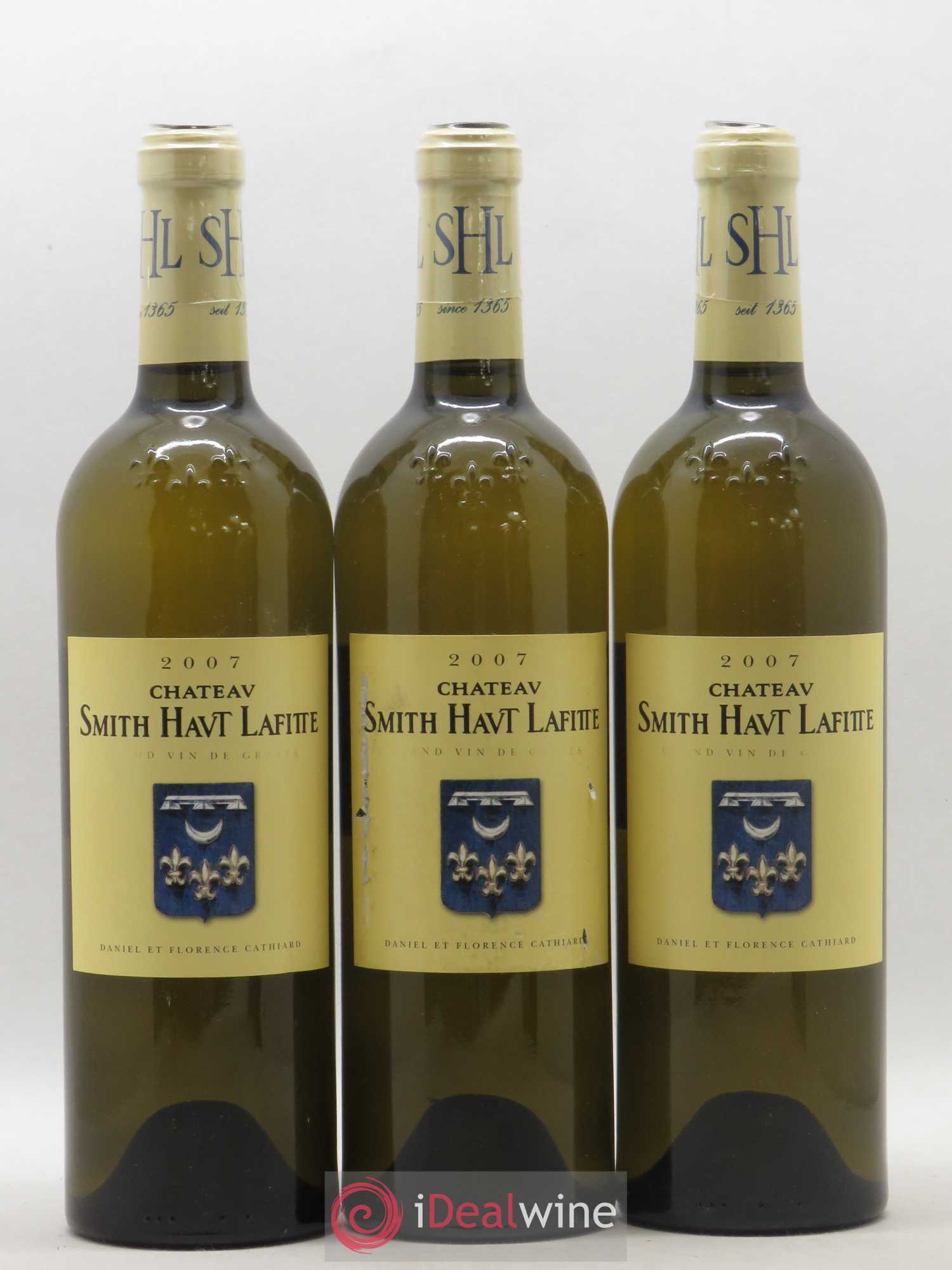 Château Smith Haut Lafitte 2007 - Lot de 3 bouteilles - 0