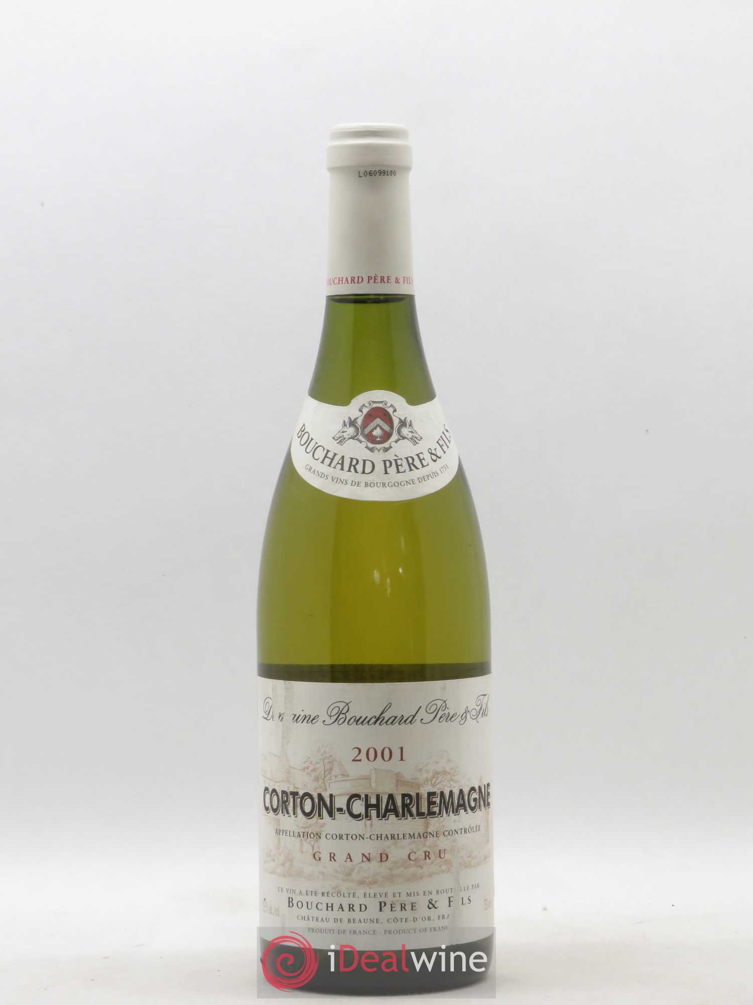 Corton-Charlemagne Grand Cru Bouchard Père & Fils 2001 - Lot de 1 bouteille - 0
