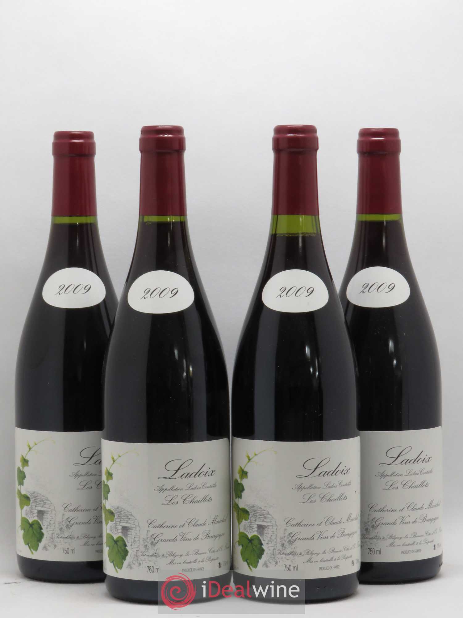 Ladoix Les Chaillots Domaine Marechal 2009 - Posten von 4 Flaschen - 0