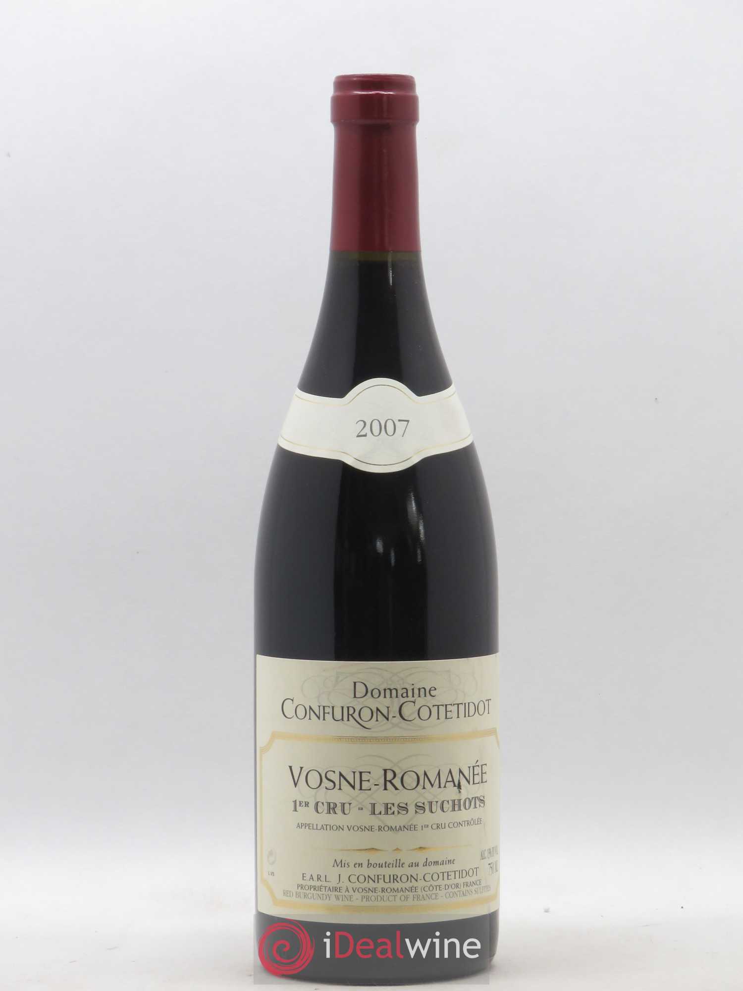 Vosne-Romanée 1er Cru Les Suchots Confuron-Cotetidot 2007 - Lot de 1 bouteille - 0