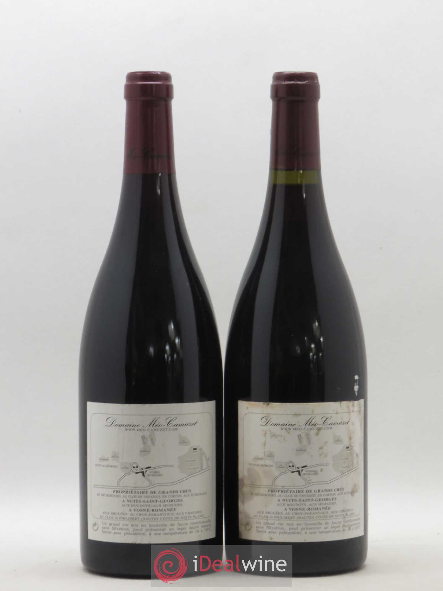 Vosne-Romanée 1er Cru Les Chaumes Méo-Camuzet (Domaine) 2001 - Lot de 2 bouteilles - 1