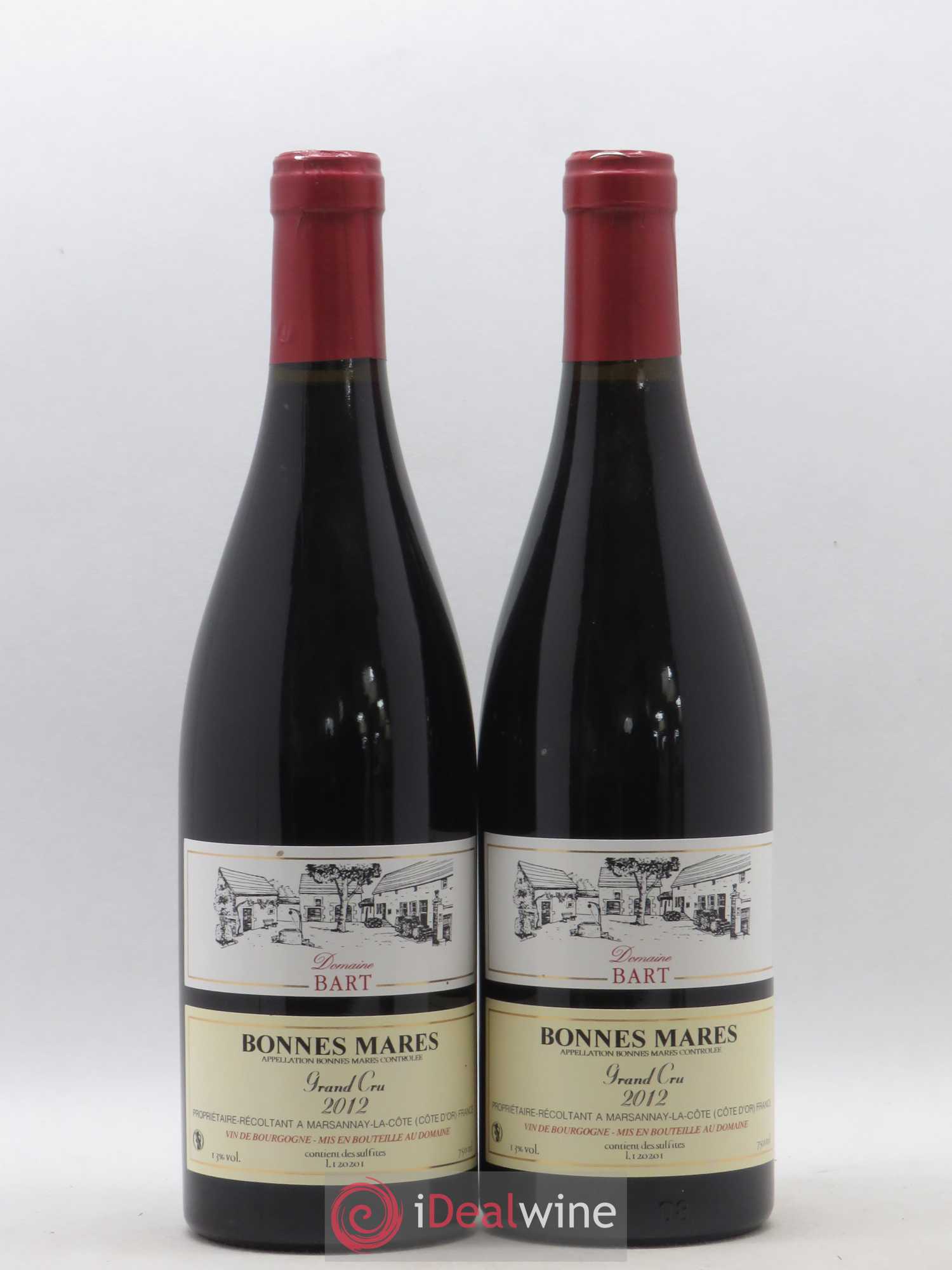 Bonnes-Mares Grand Cru Bart (Domaine) 2012 - Lot de 2 bouteilles - 0