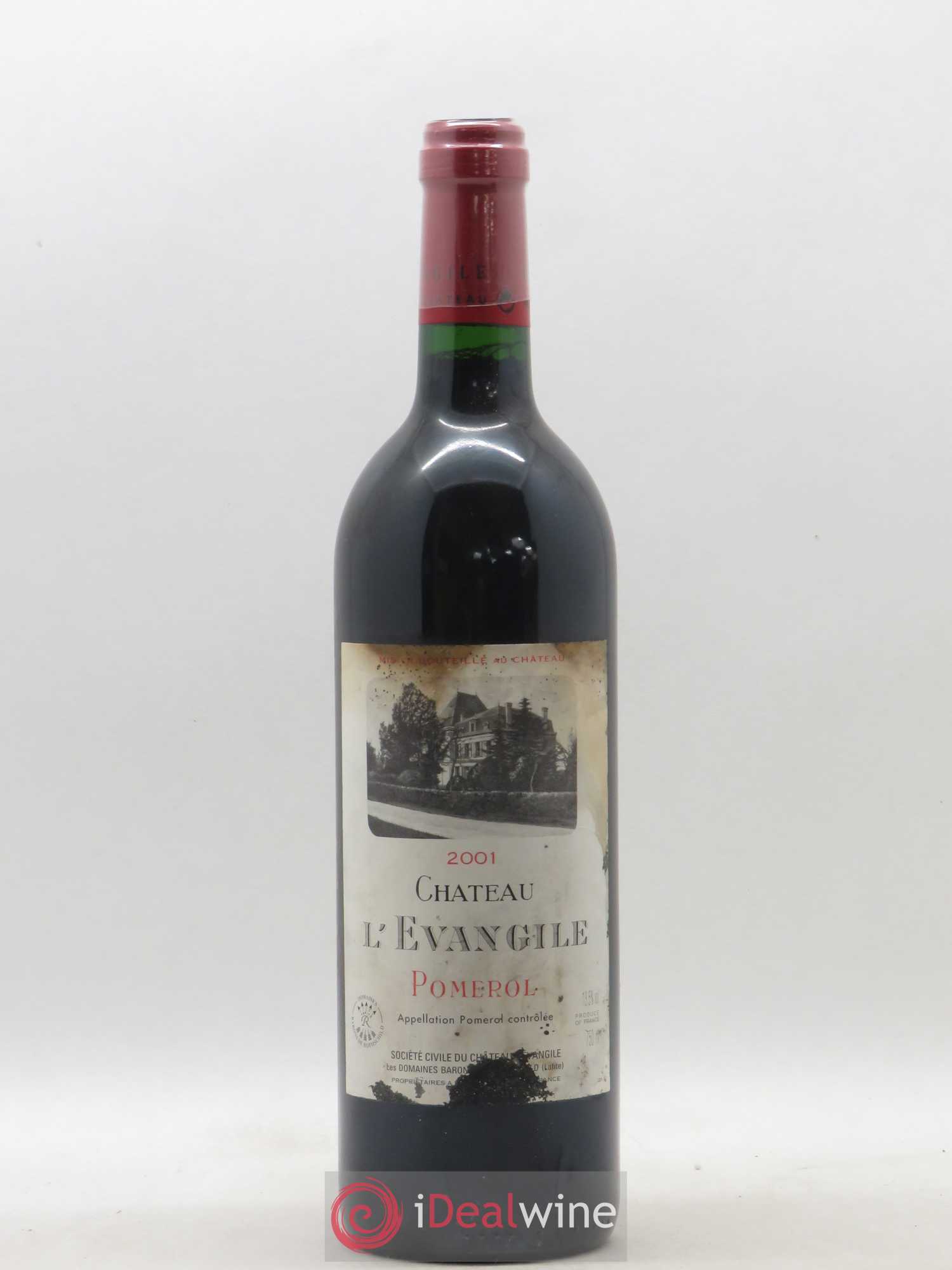 Château l' Évangile 2001 - Lot de 1 bouteille - 0