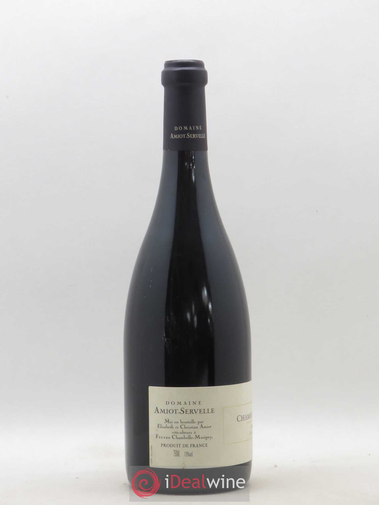 Chambolle-Musigny 1er Cru Les Amoureuses Amiot-Servelle 2001 - Lotto di 1 bottiglia - 1