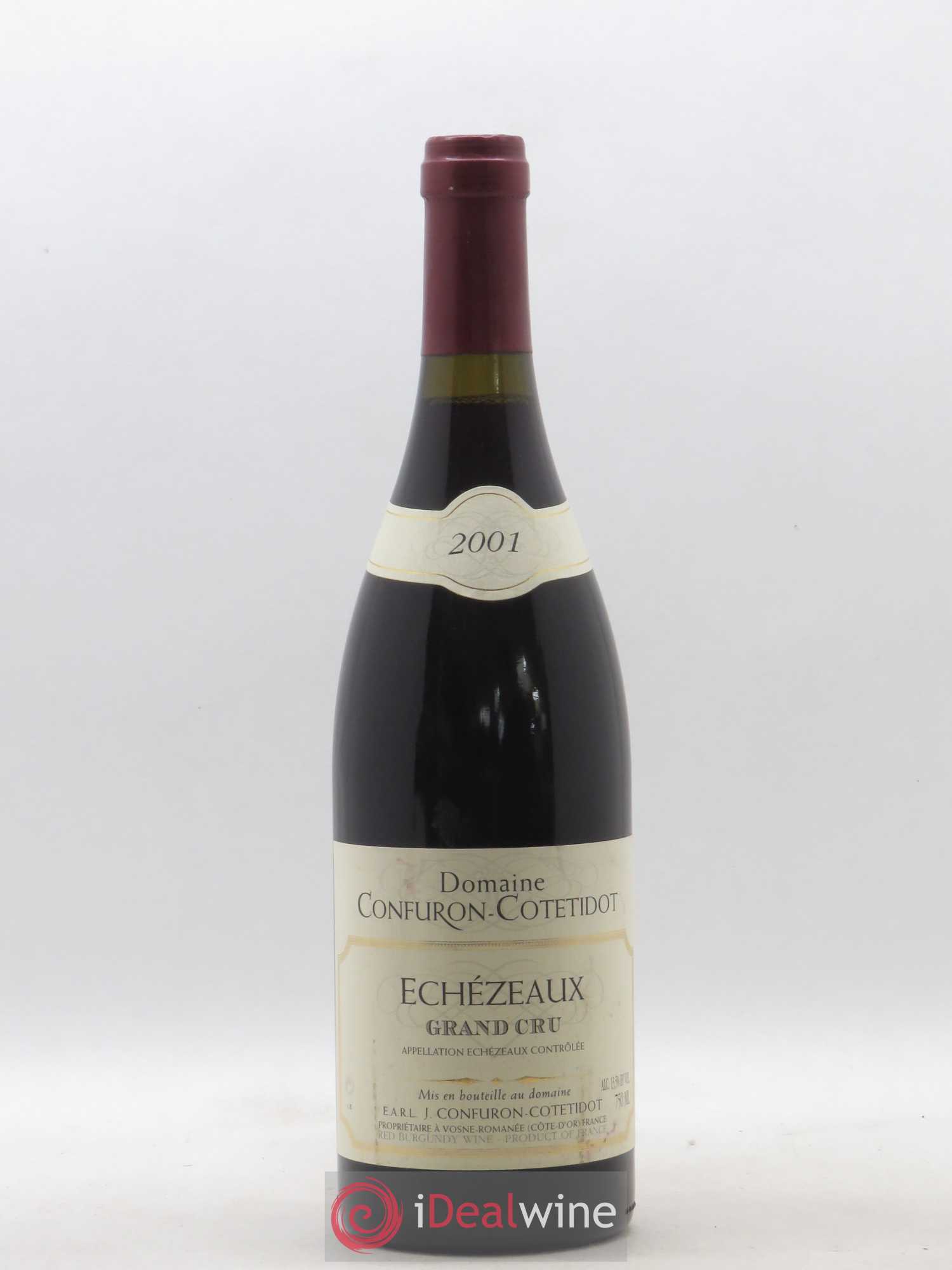 Echezeaux Grand Cru Confuron-Cotetidot 2001 - Lot de 1 bouteille - 0