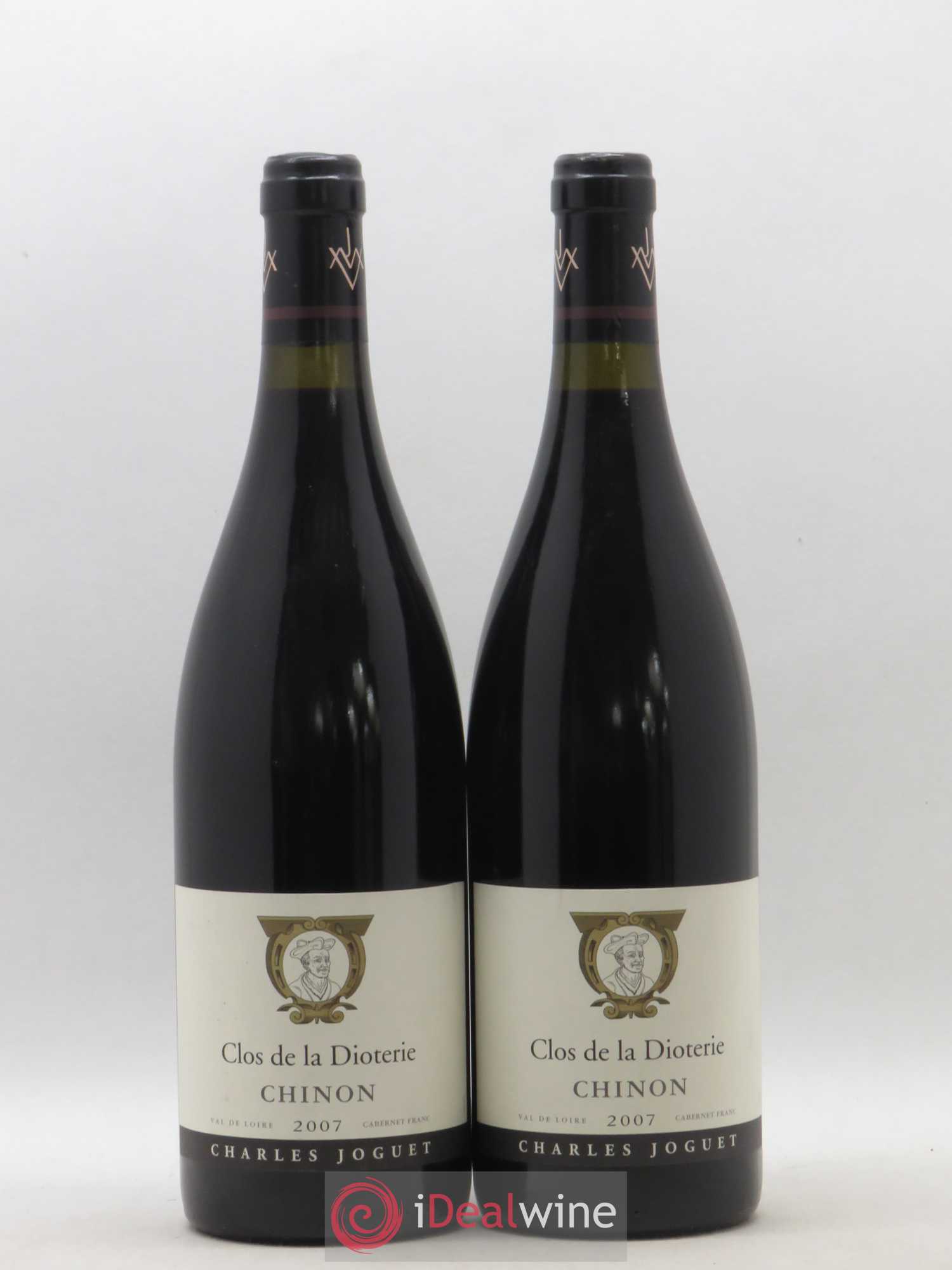 Chinon Clos de La Dioterie Charles Joguet 2007 - Lot de 2 bouteilles - 0
