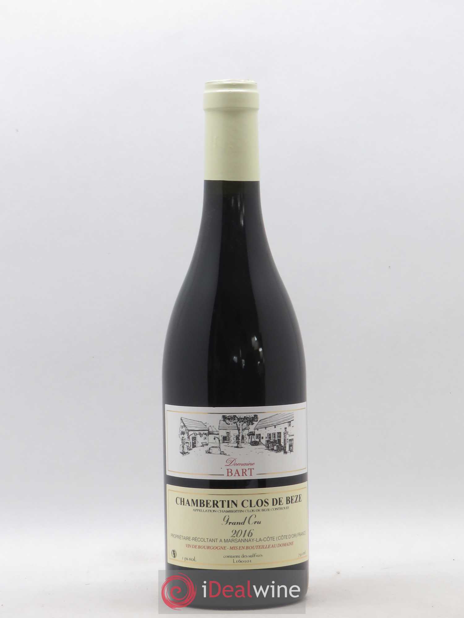 Chambertin Clos de Bèze Grand Cru Domaine Bart 2016 - Posten von 1 Flasche - 0