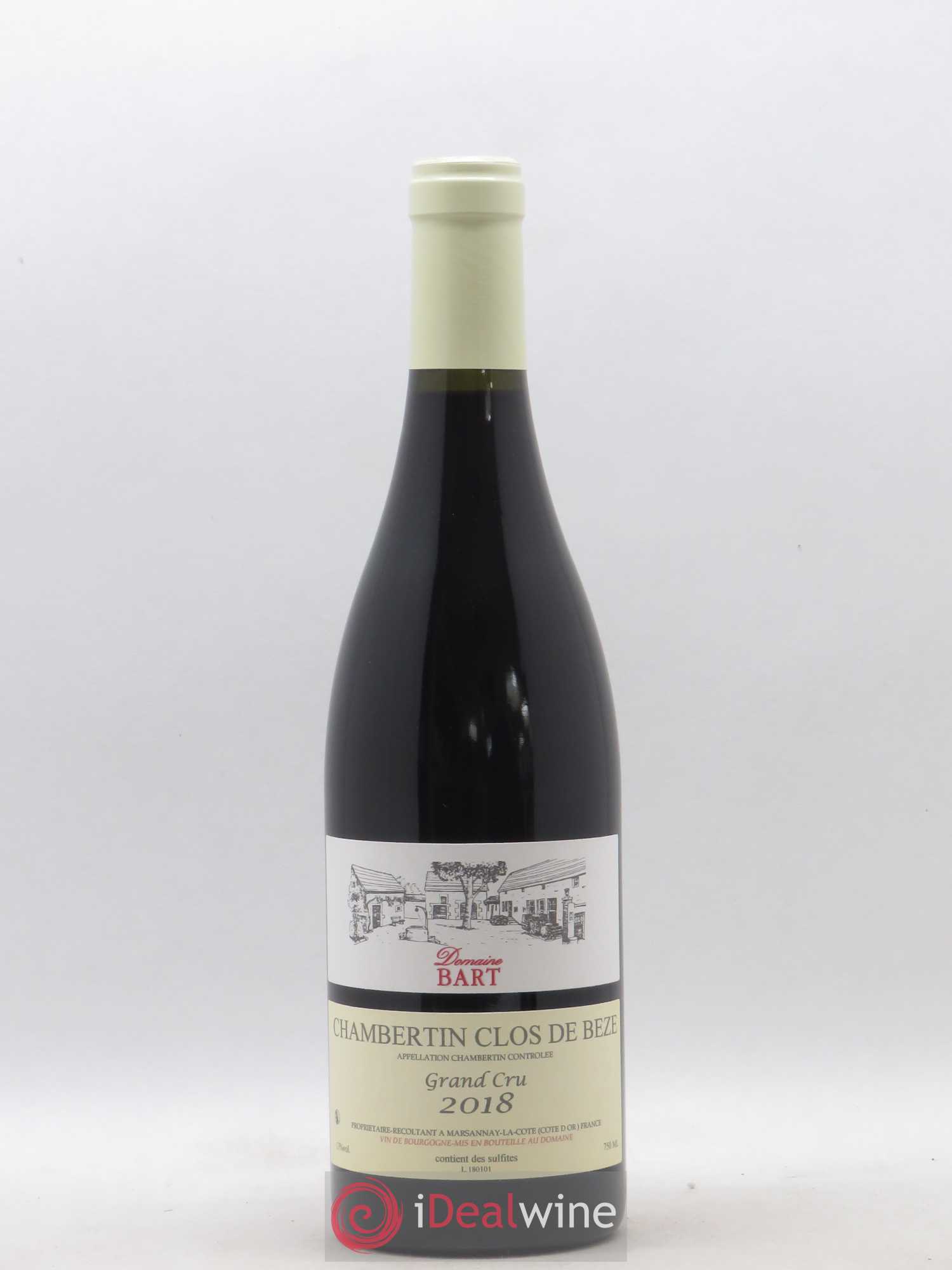Chambertin Clos de Bèze Grand Cru Domaine Bart 2018 - Posten von 1 Flasche - 0