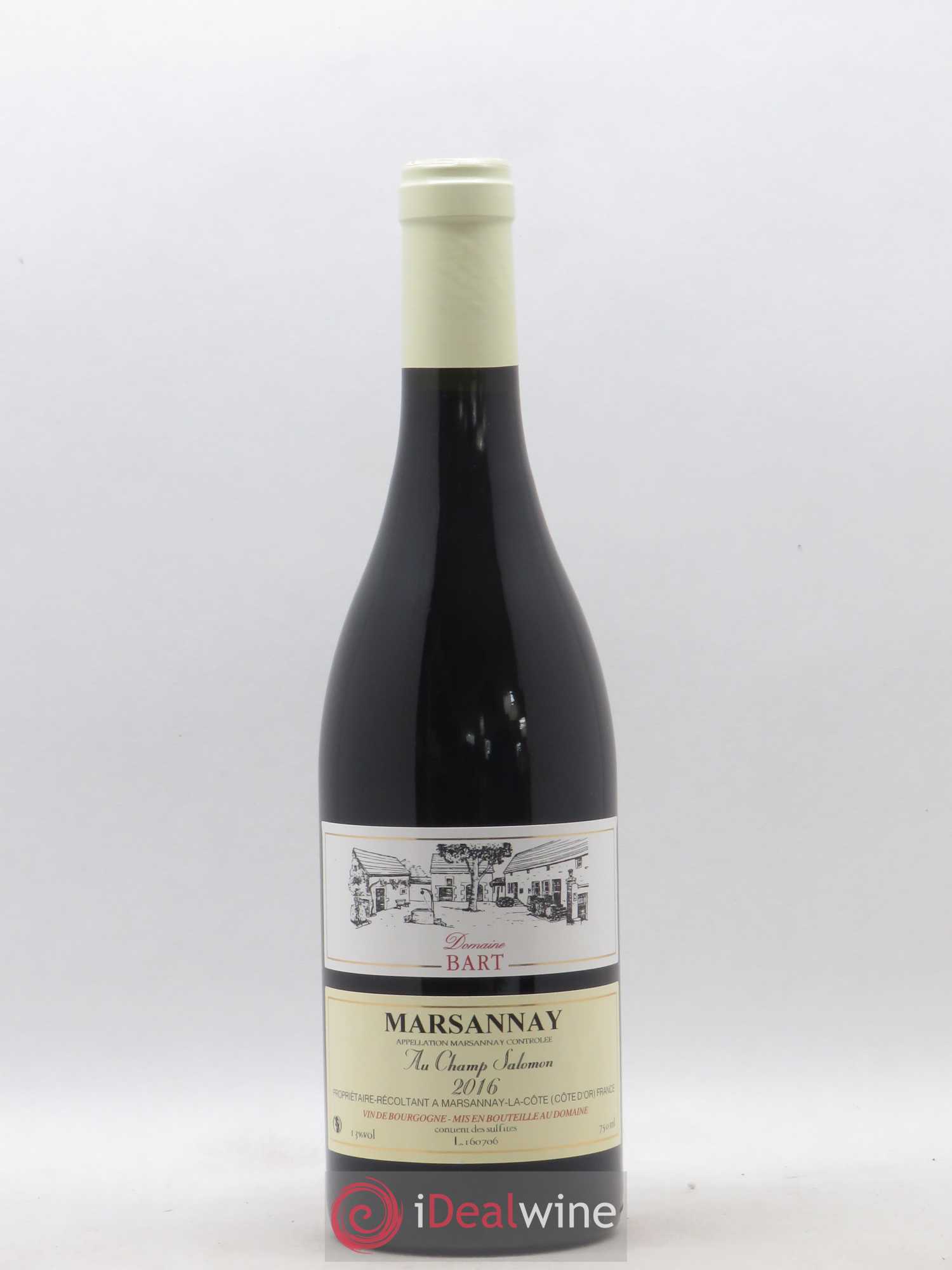 Marsannay Au Champ Salomon Bart (Domaine) 2016 - Lot de 1 bouteille - 0