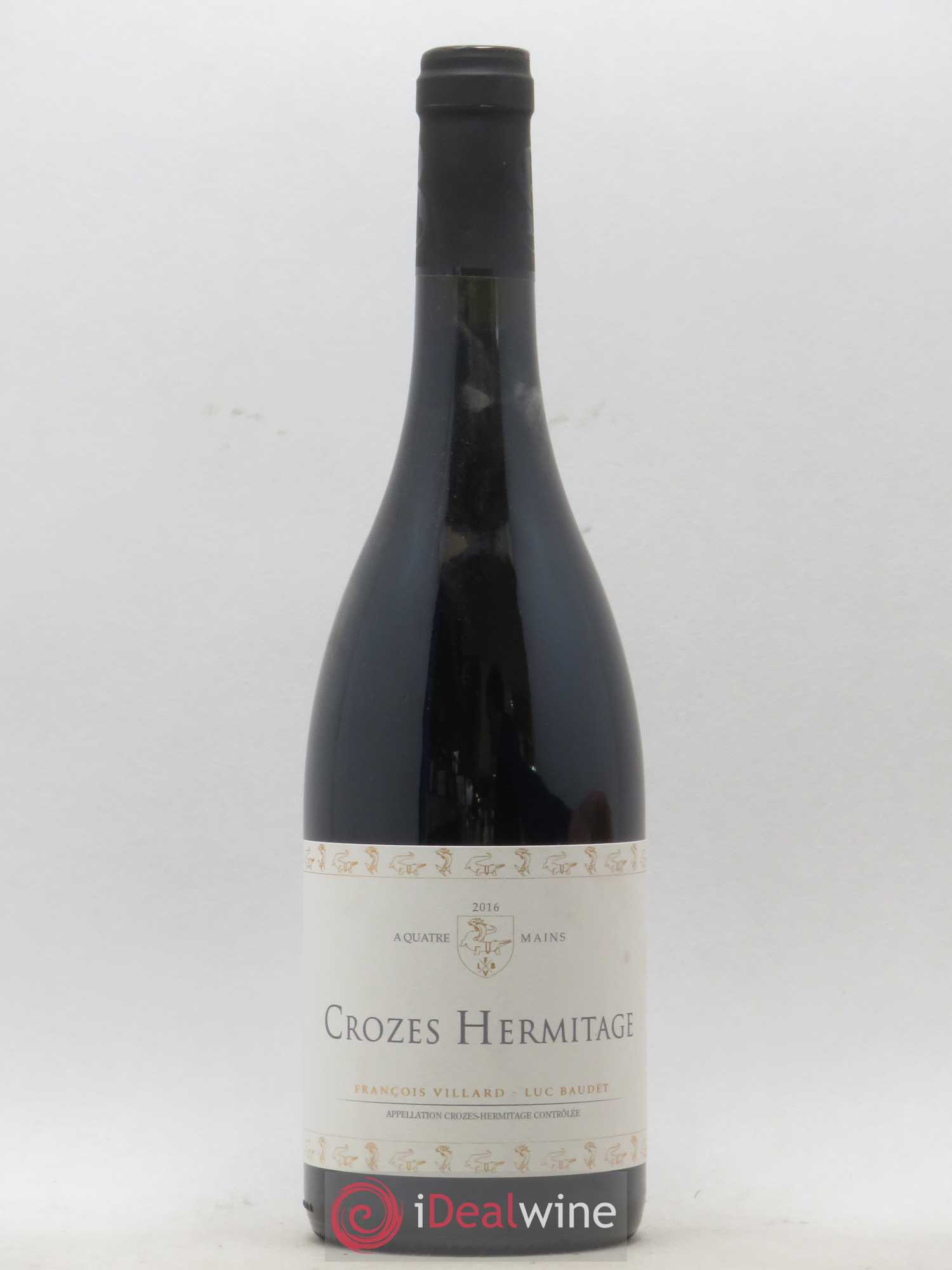 Crozes-Hermitage Domaine à 4 Mains 2016 - Posten von 1 Flasche - 0