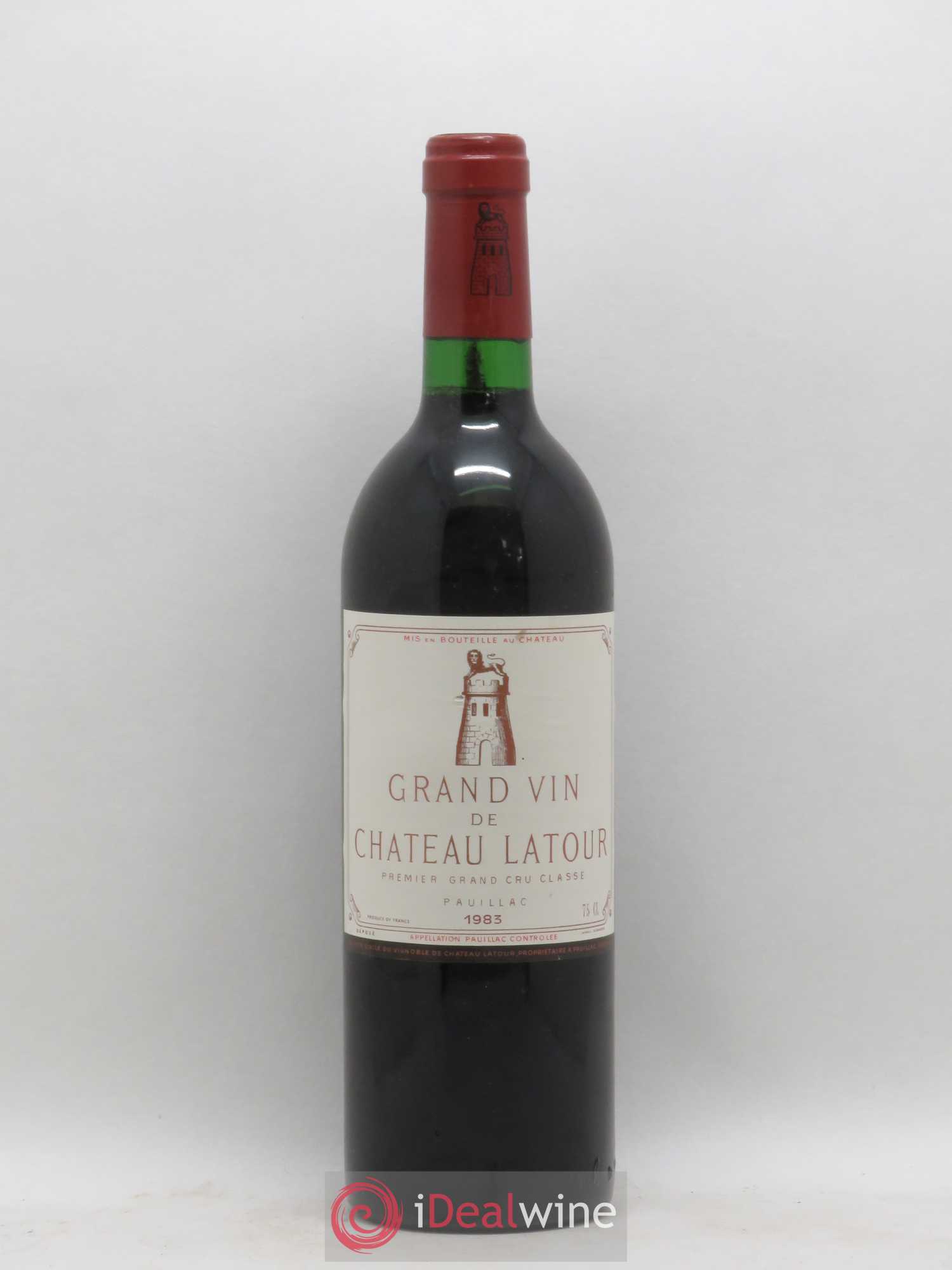 Château Latour 1er Grand Cru Classé 1983 - Lot de 1 bouteille - 0