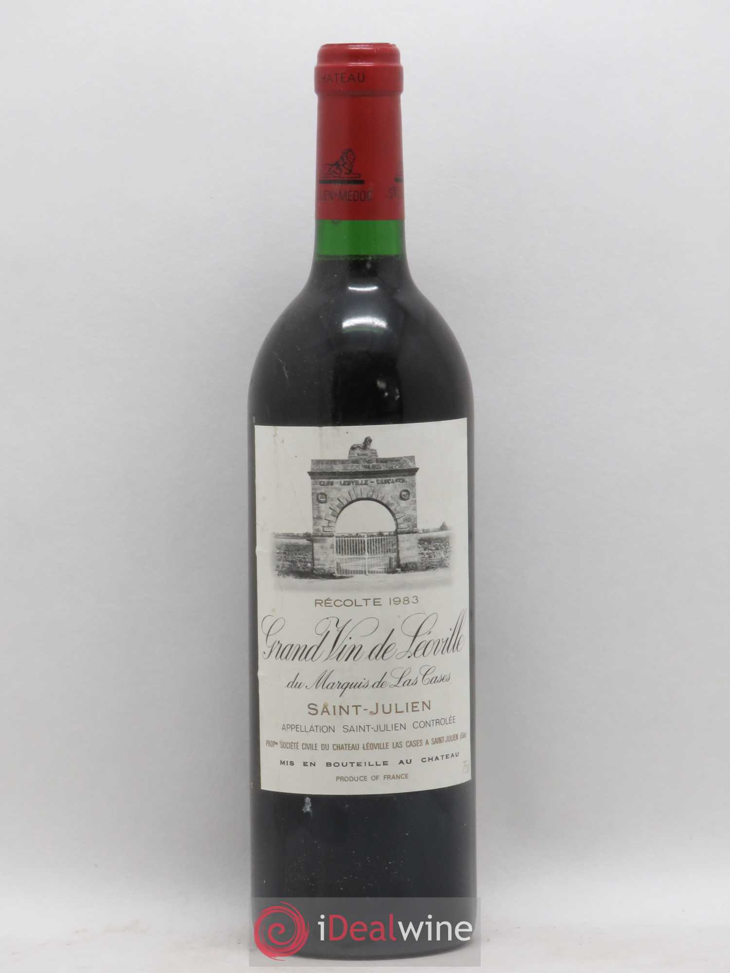 Château Léoville Las Cases 2ème Grand Cru Classé 1983 - Lot de 1 bouteille - 0