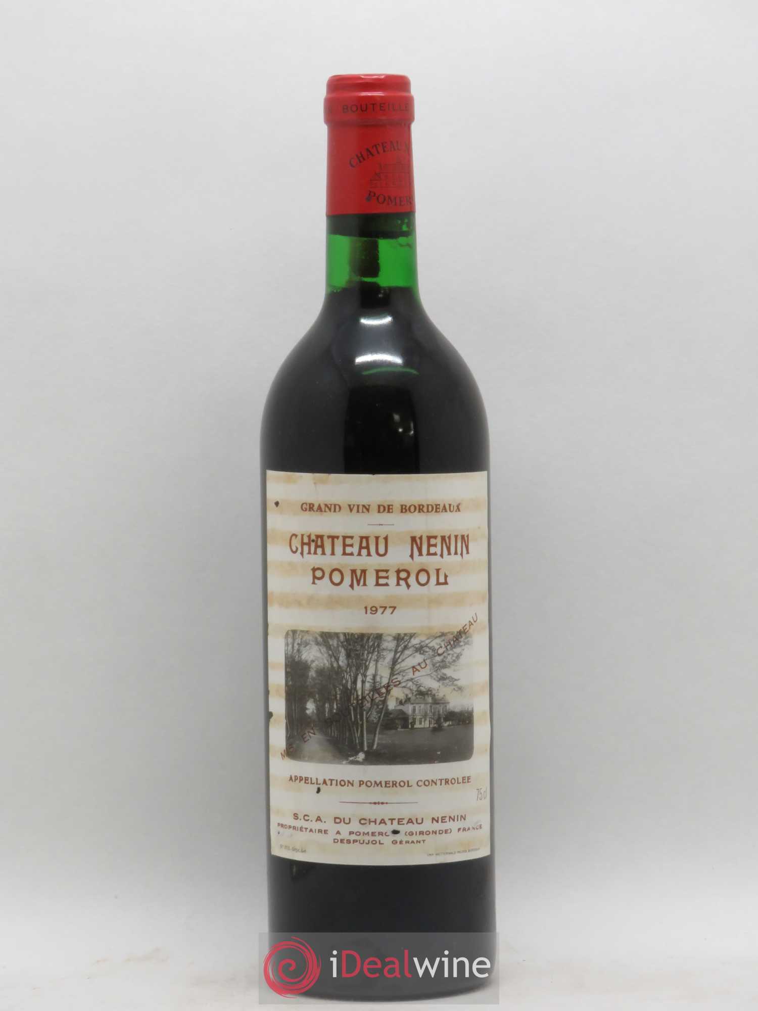 Château Nenin 1977 - Lot de 1 bouteille - 0