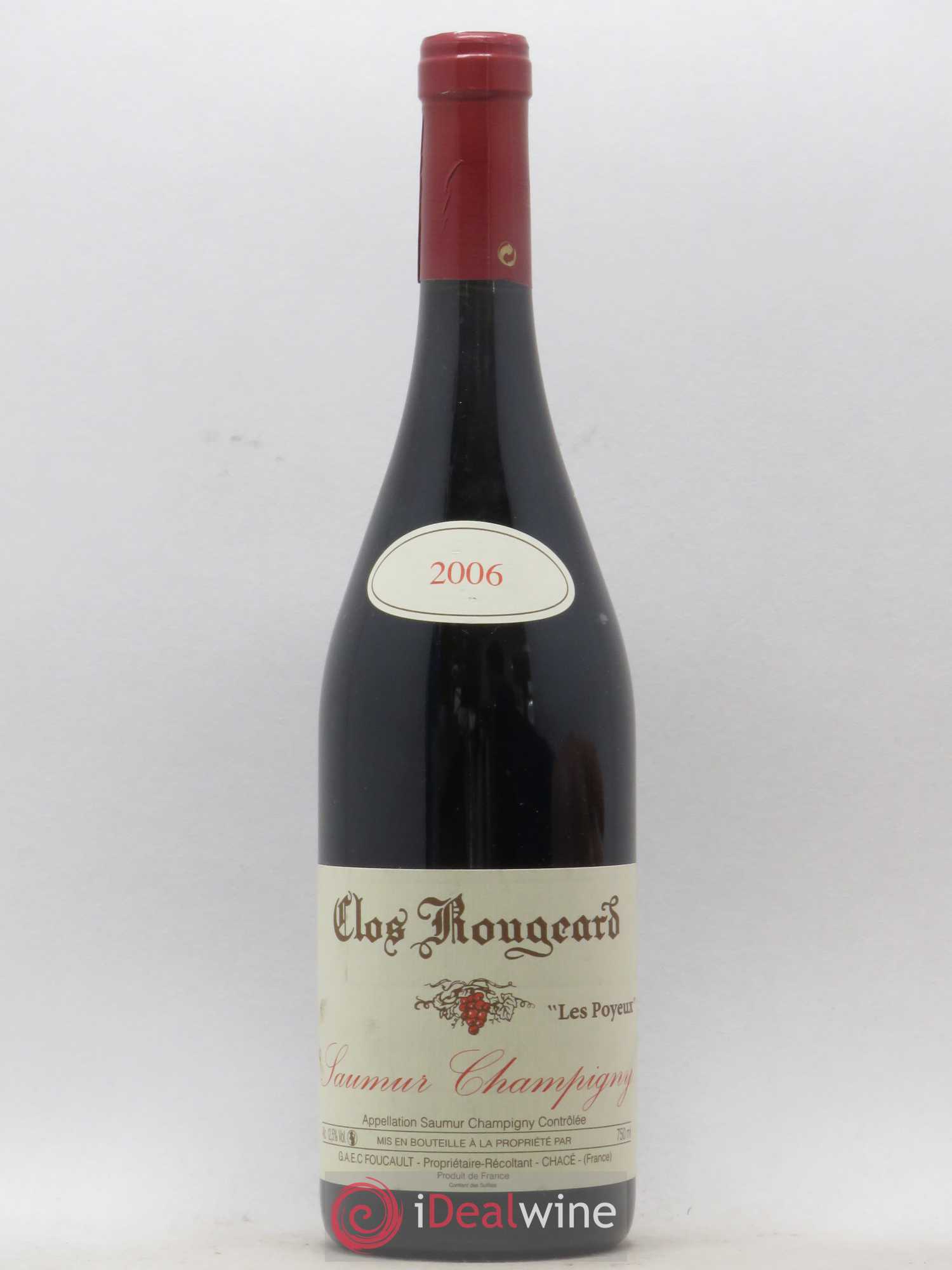 Saumur-Champigny Les Poyeux Clos Rougeard 2006 - Lot de 1 bouteille - 0