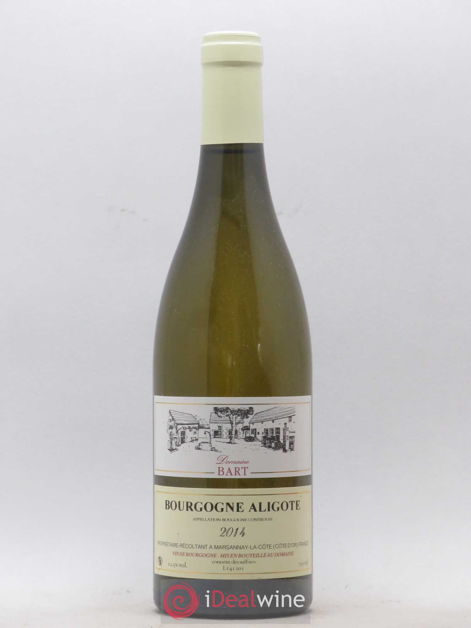 Bourgogne aligoté Domaine Bart 2014 - Posten von 1 Flasche - 0