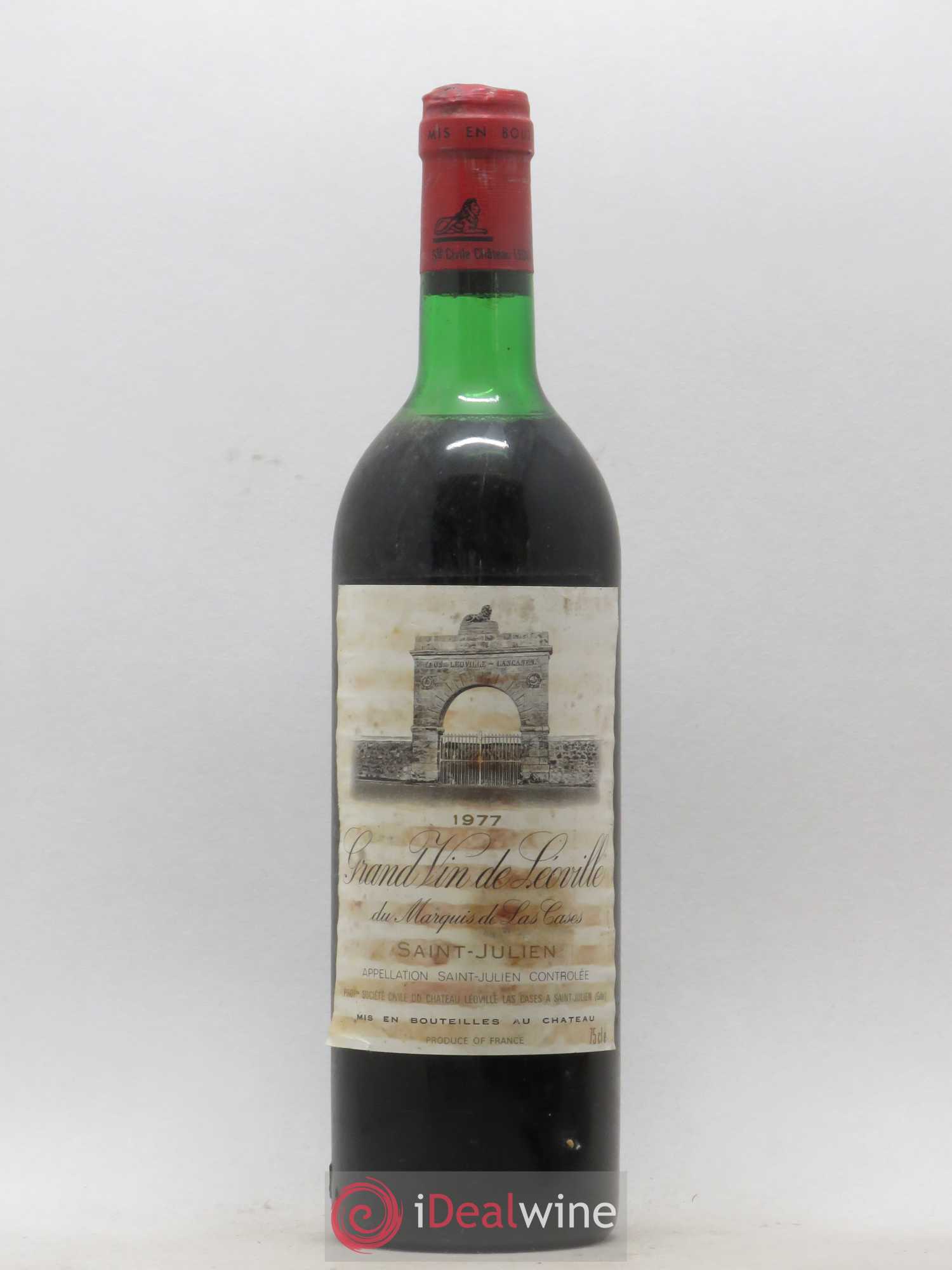 Château Léoville Las Cases 2ème Grand Cru Classé 1977 - Lot de 1 bouteille - 0