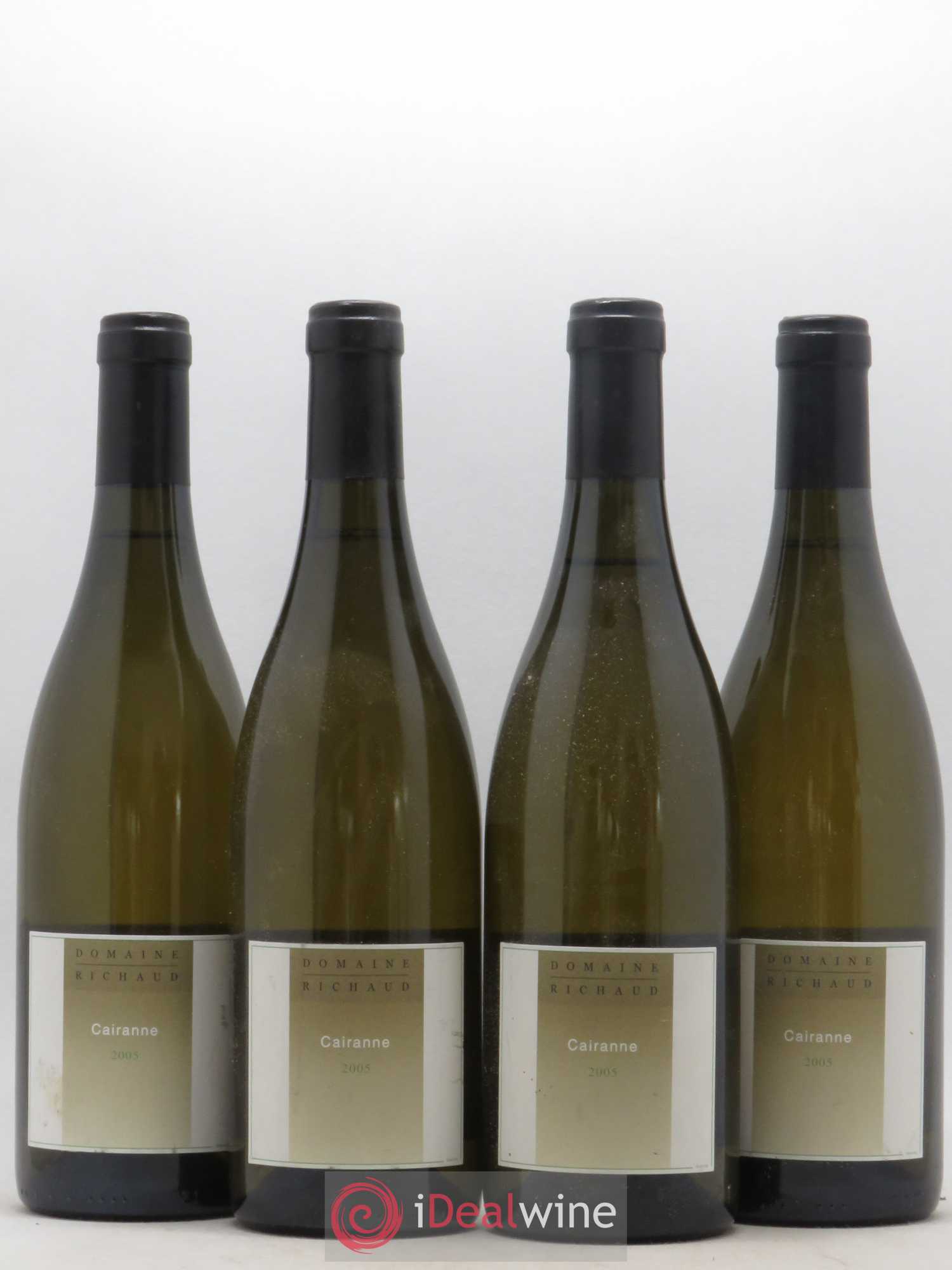 Cairanne Marcel Richaud 2005 - Lot de 4 bouteilles - 0