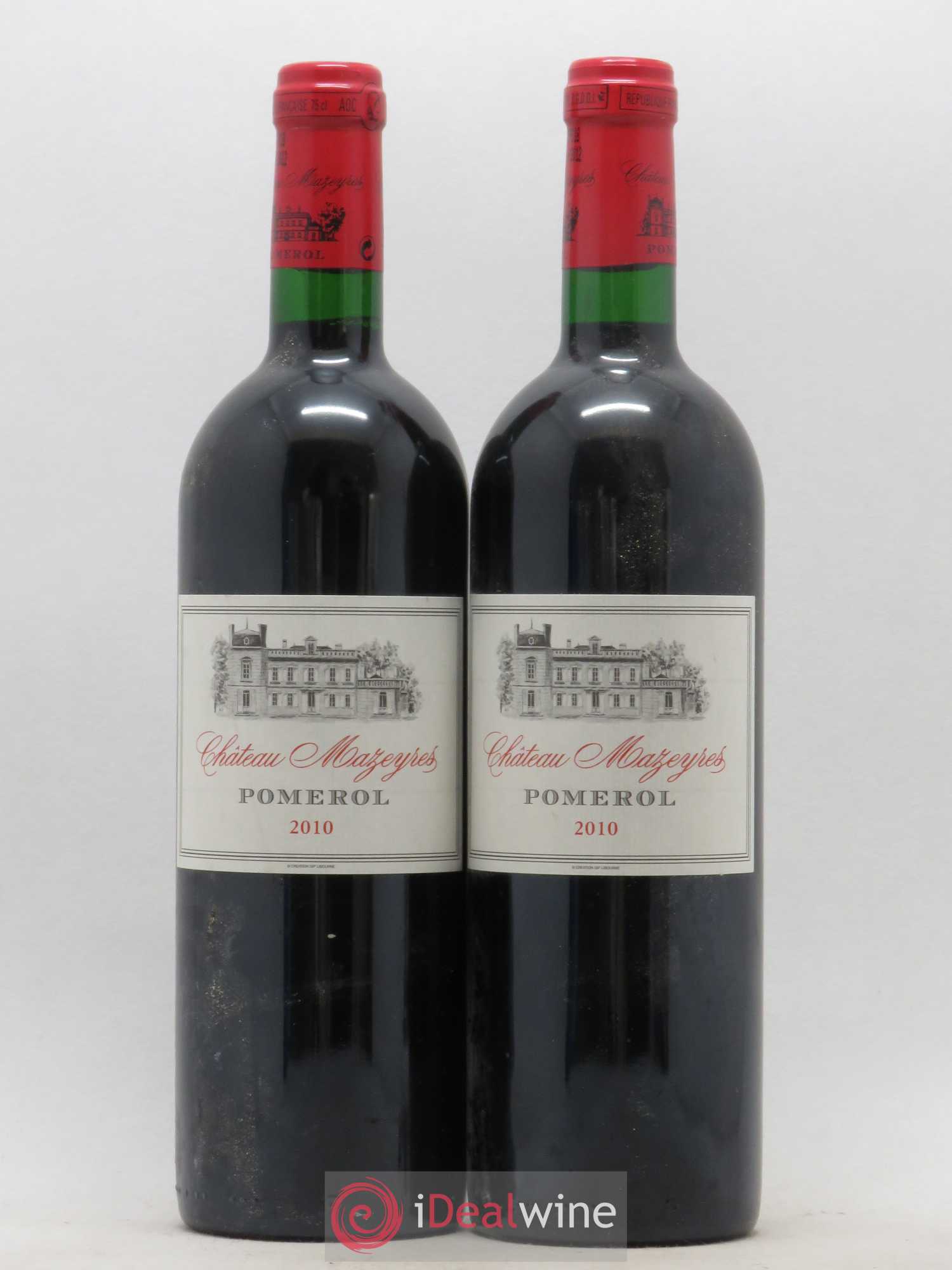 Château Mazeyres 2010 - Lot de 2 bouteilles - 0