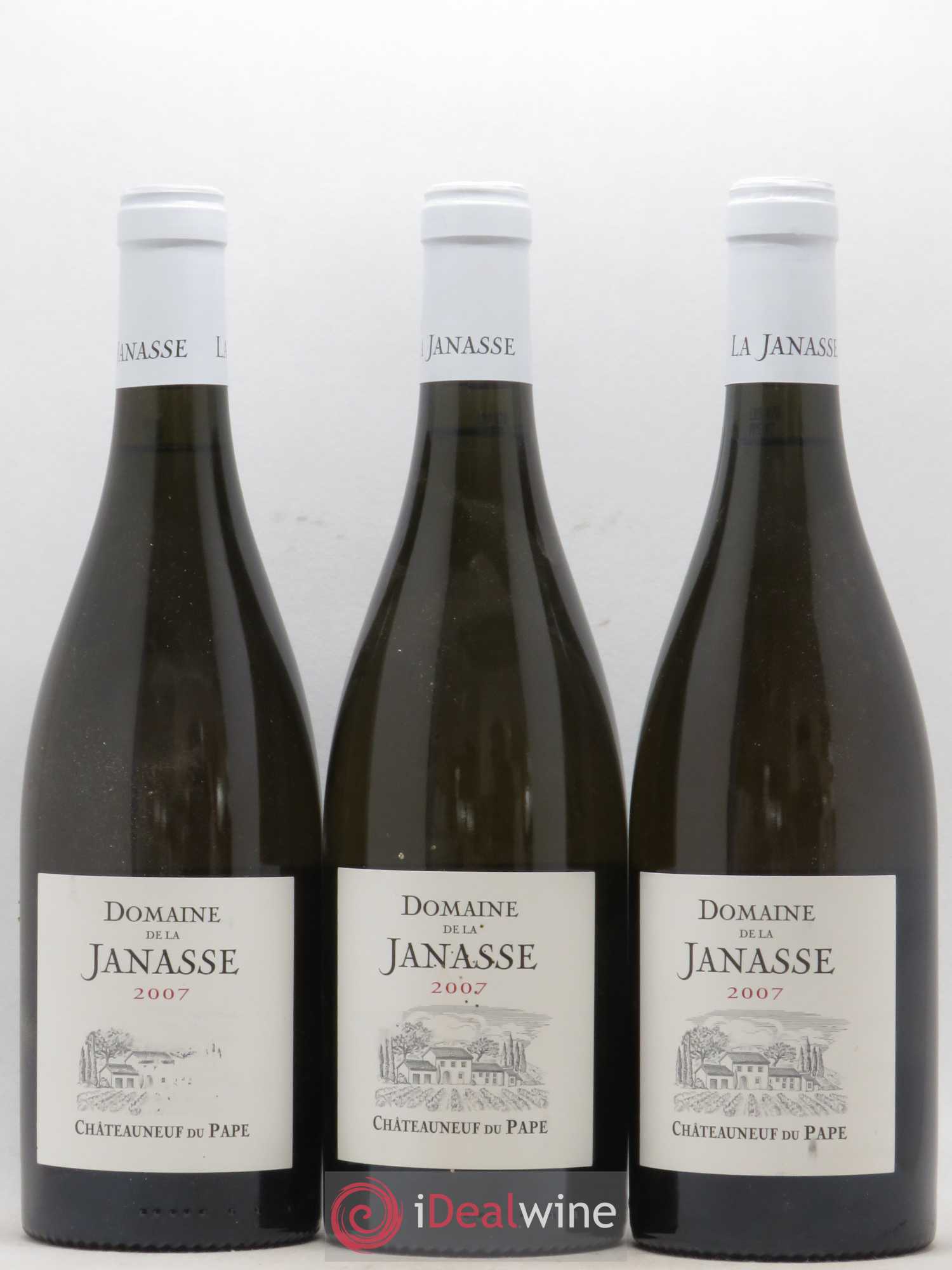 Châteauneuf-du-Pape La Janasse (Domaine de) 2007 - Lot de 3 bouteilles - 0