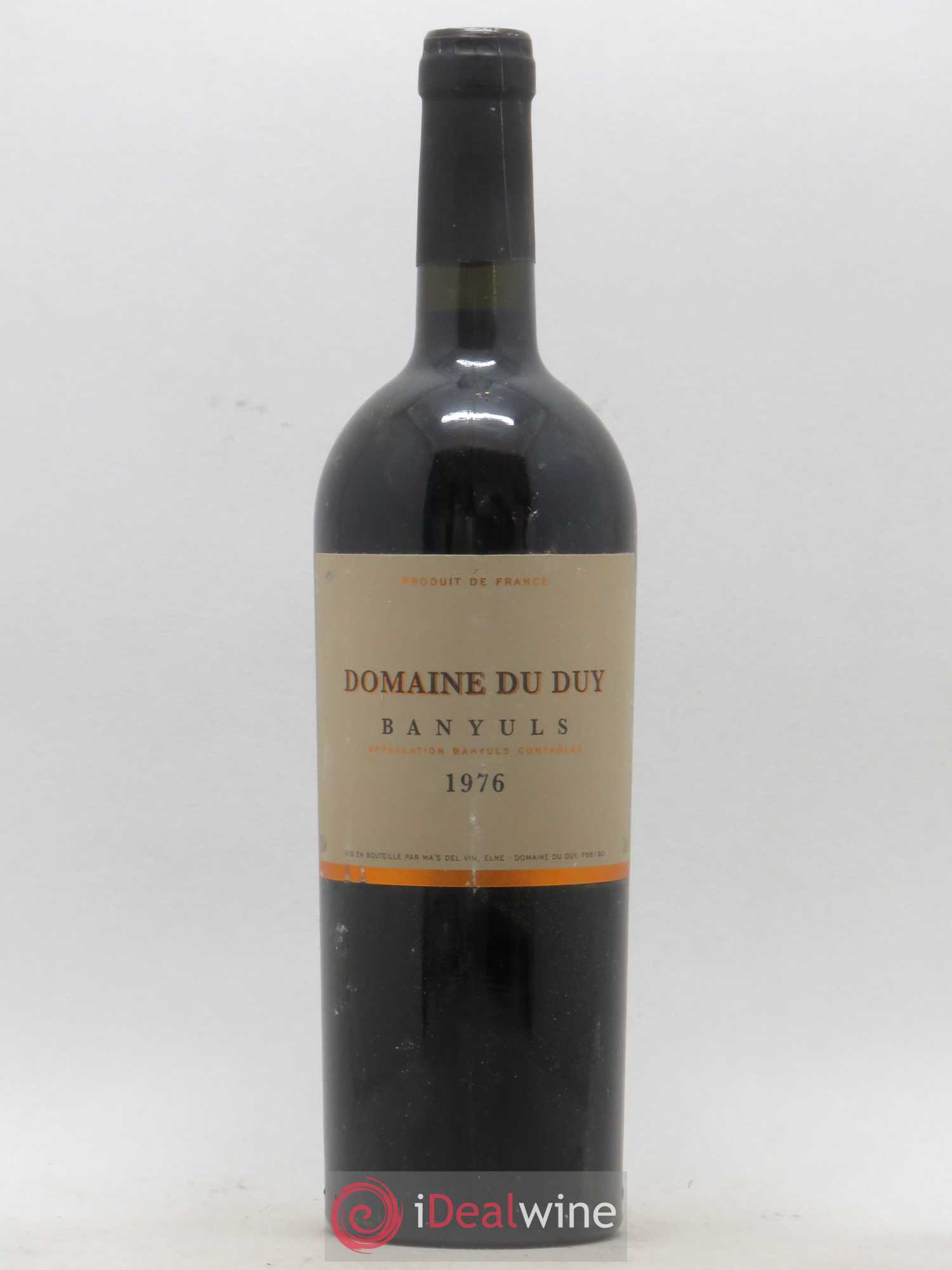 Banyuls Duy (Domaine du) 1976 - Lot de 1 bouteille - 0