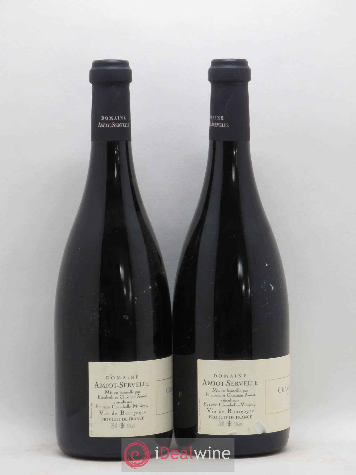 Chambolle-Musigny 1er Cru Les Amoureuses Amiot-Servelle 2006 - Lot de 2 bouteilles - 1