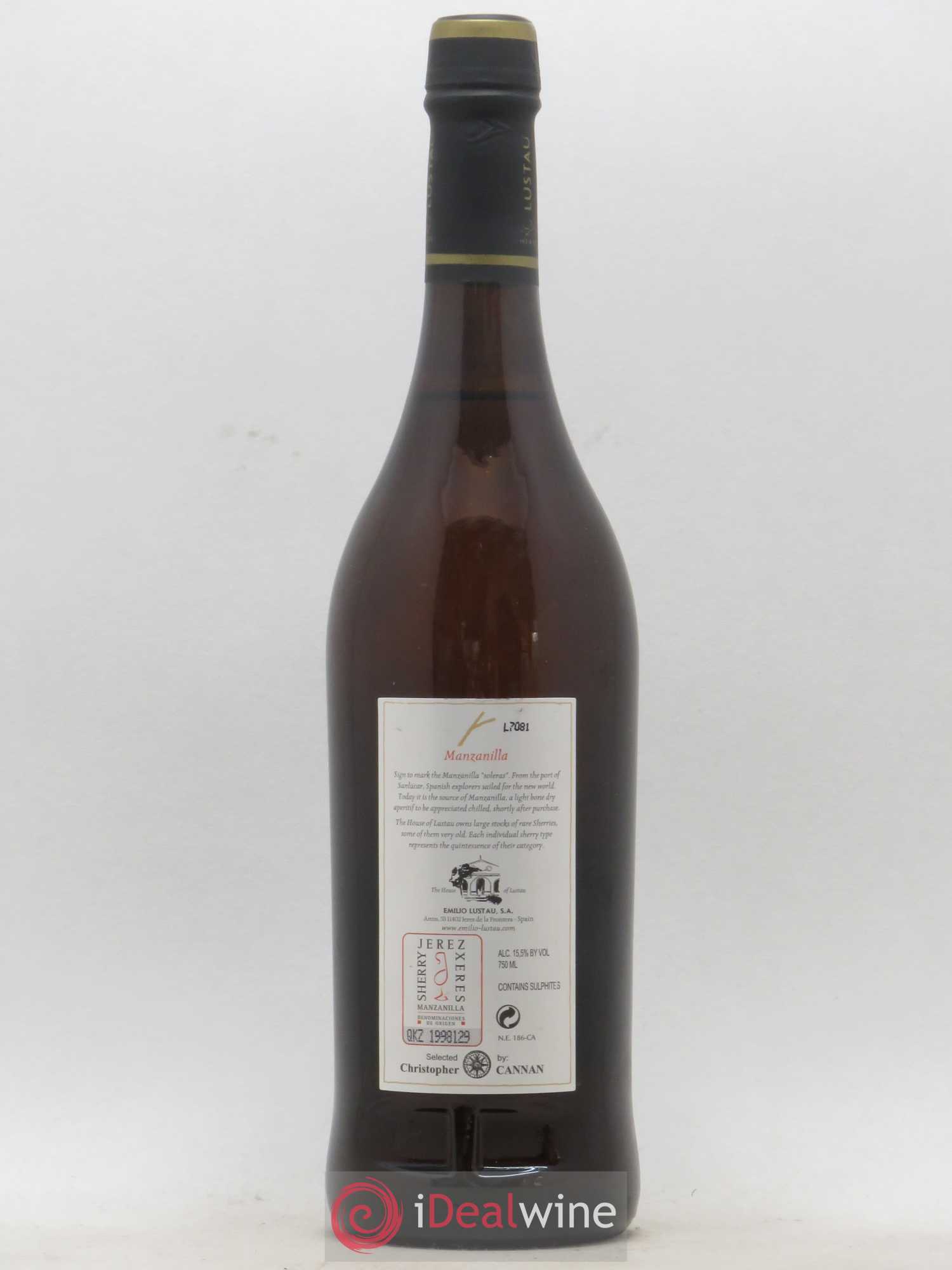 Jerez (Xerez, Sherry) Manzanilla La Papirusa Domaine Lustau Solera Reserva - Posten von 1 Flasche - 1