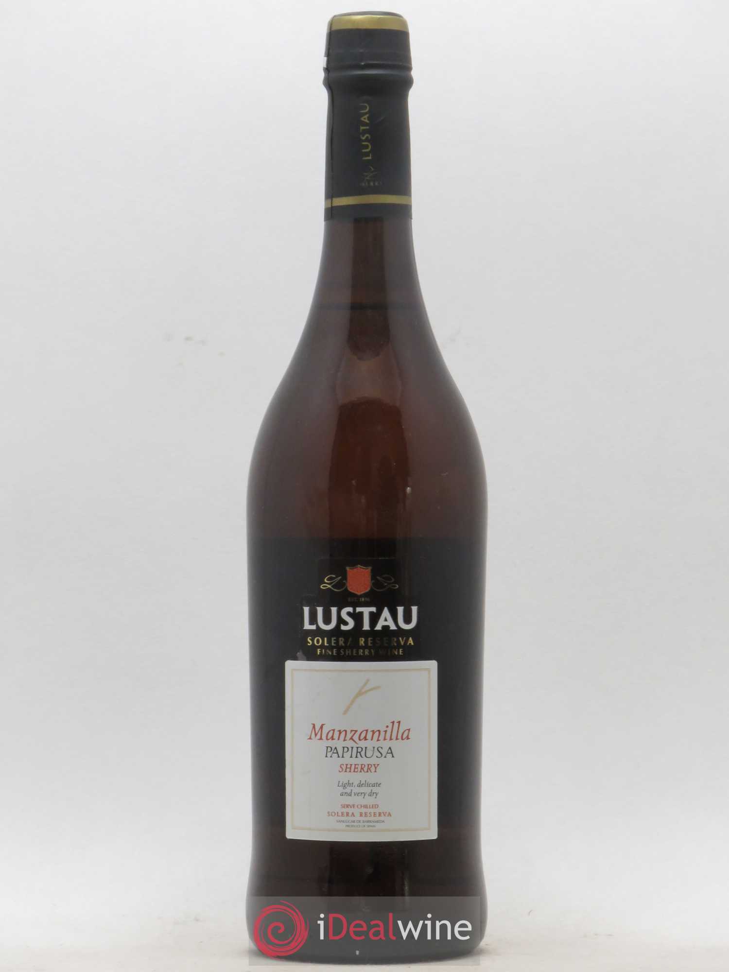 Jerez (Xerez, Sherry) Manzanilla La Papirusa Domaine Lustau Solera Reserva - Posten von 1 Flasche - 0