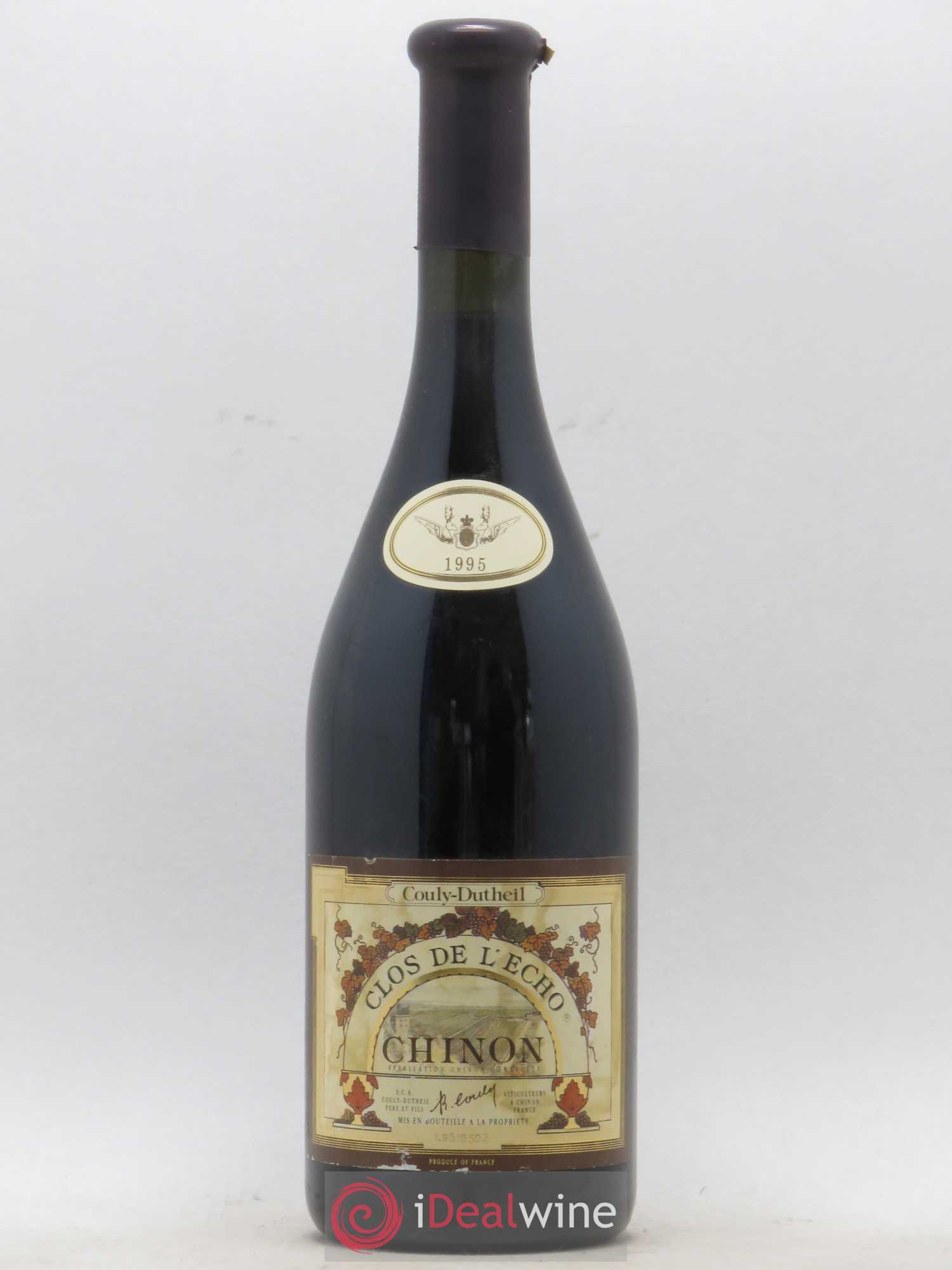 Chinon Clos de l'Echo Couly-Dutheil 1995 - Lot de 1 bouteille - 0