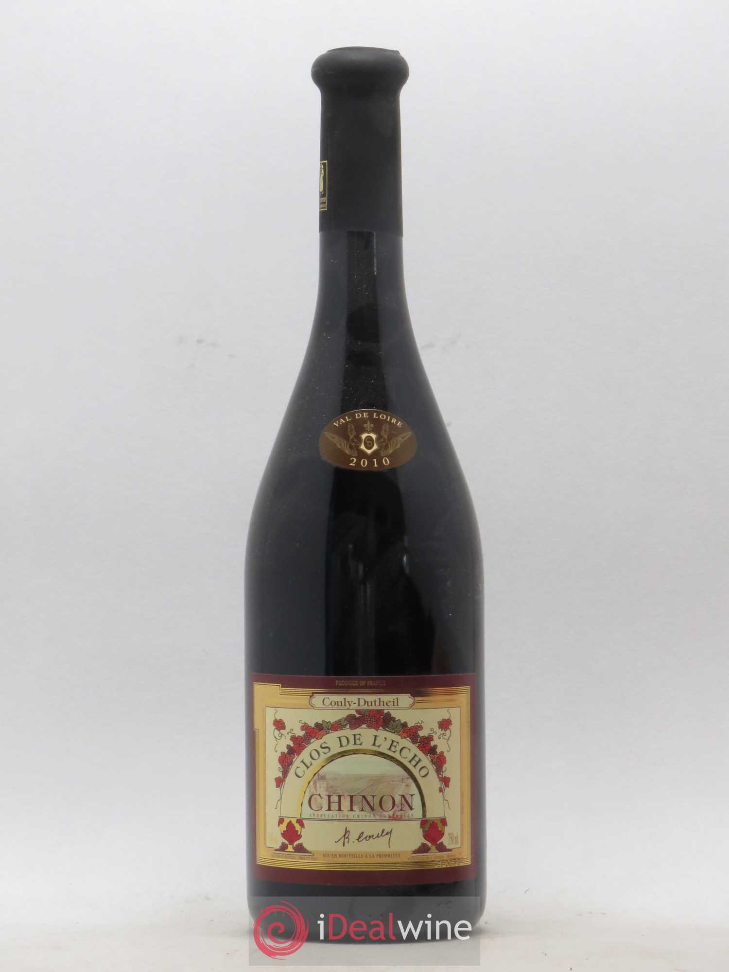 Chinon Clos de l'Echo Couly-Dutheil 2010 - Lot de 1 bouteille - 0