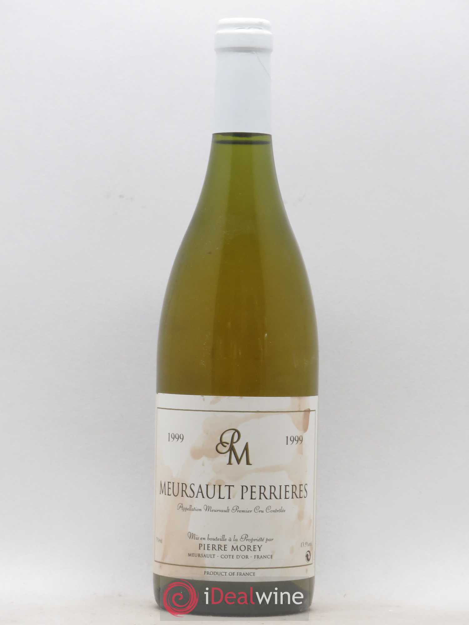 Meursault 1er Cru Perrières Pierre Morey (Domaine) 1999 - Lot de 1 bouteille - 0