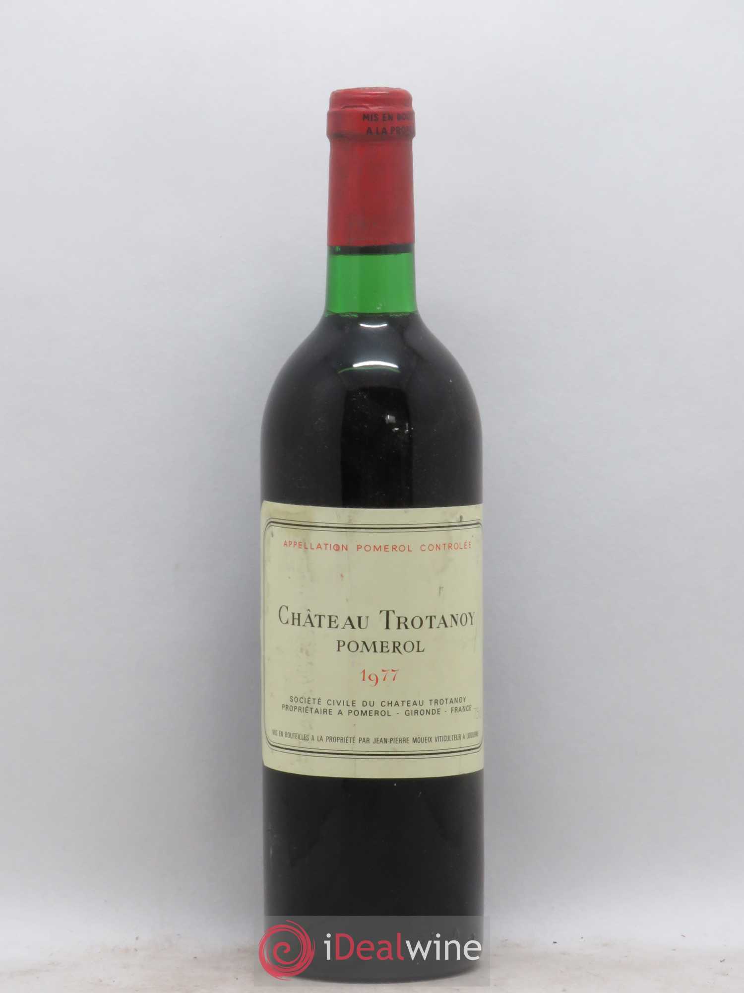 Château Trotanoy 1977 - Lot de 1 bouteille - 0