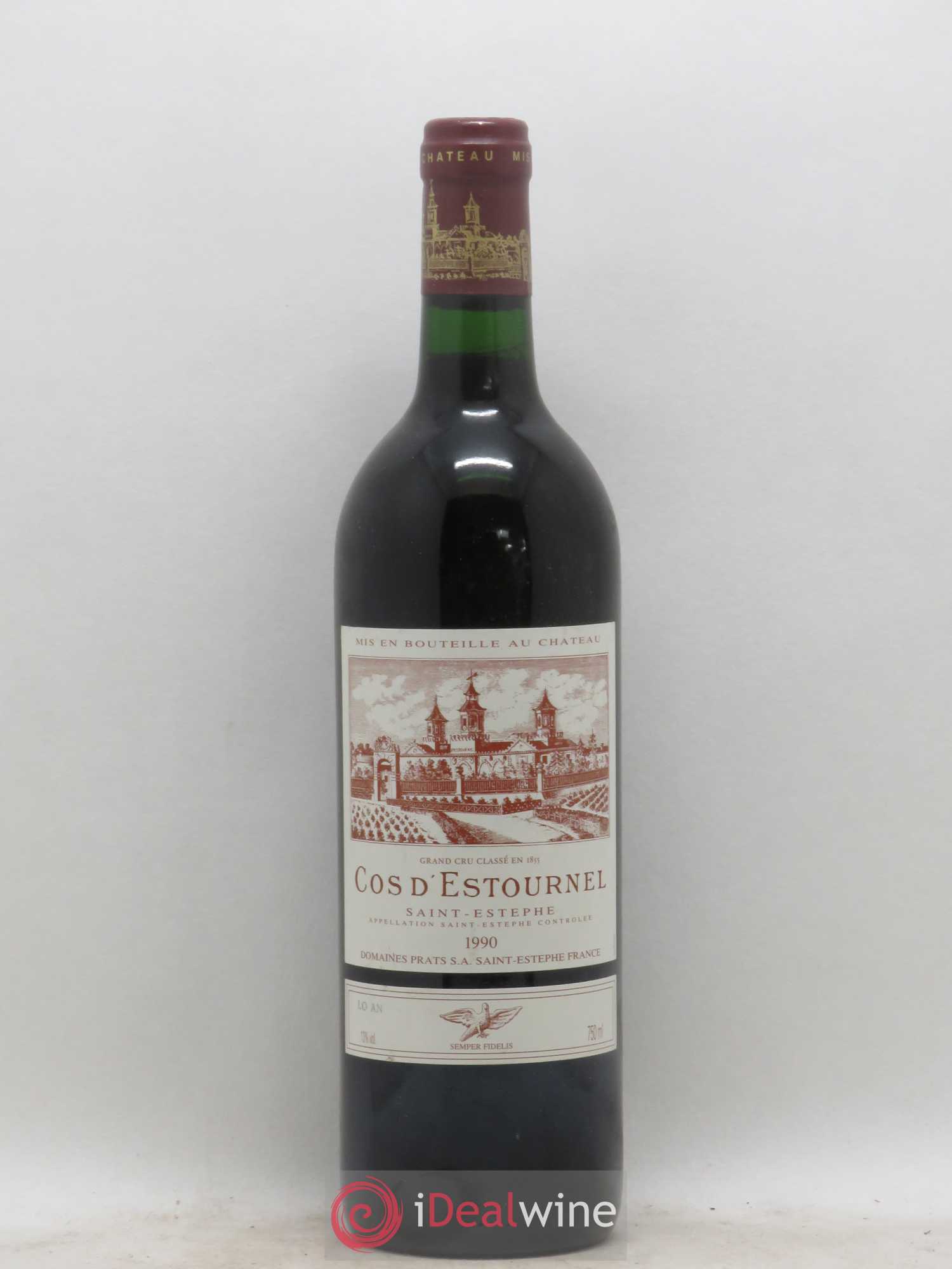 Cos d'Estournel 2ème Grand Cru Classé 1990 - Lot de 1 bouteille - 0